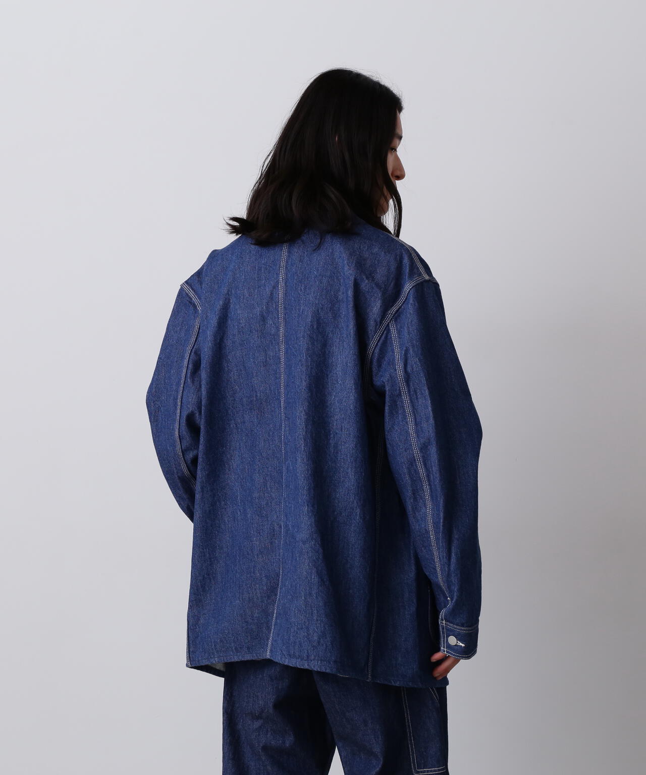 Y / 13oz ORGANIC COTTON DENIM COVERALL JACKET