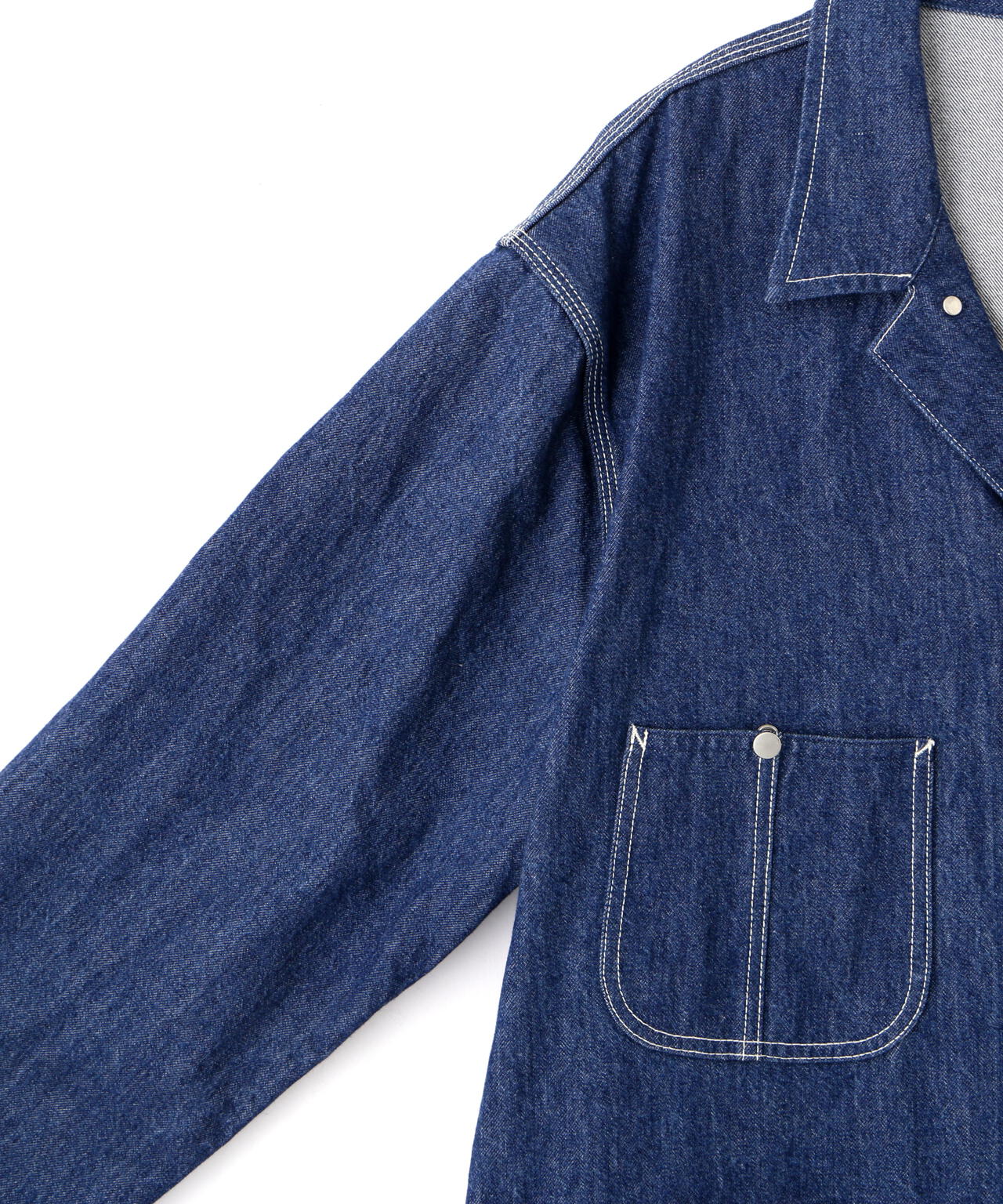 Y / 13oz ORGANIC COTTON DENIM COVERALL JACKET