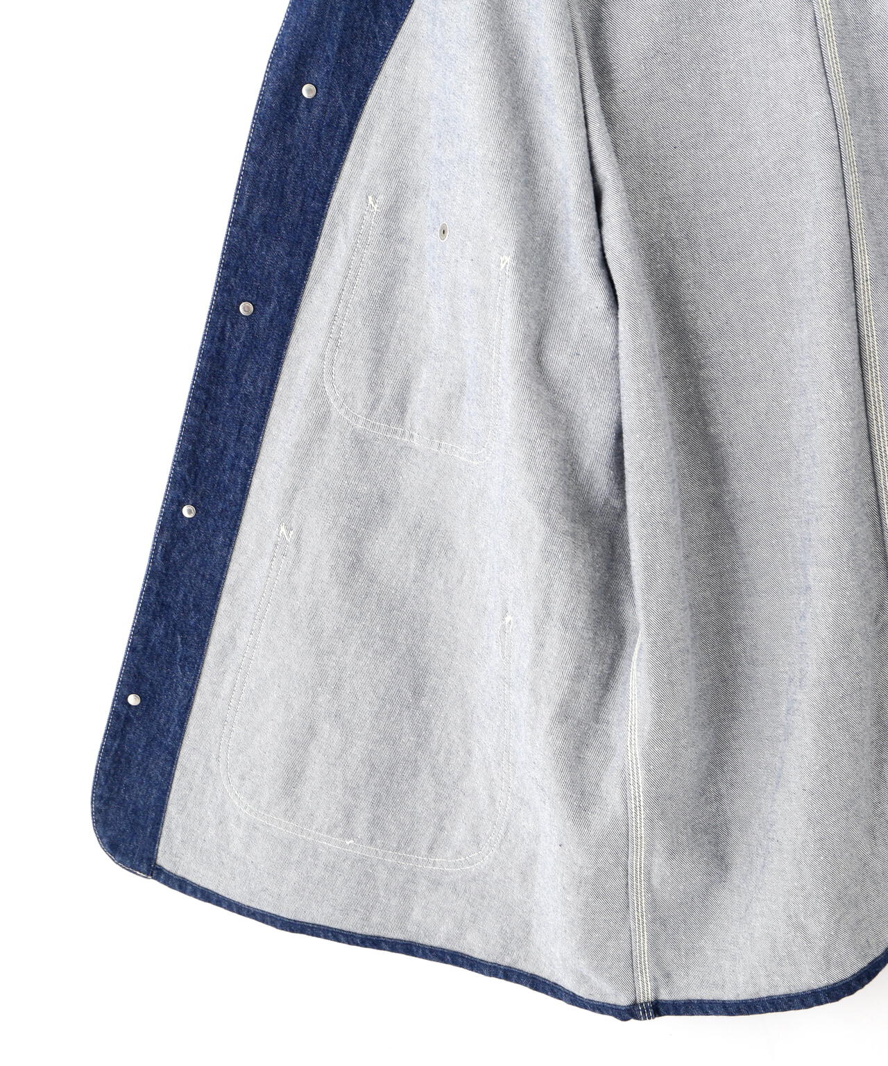 Y / 13oz ORGANIC COTTON DENIM COVERALL JACKET