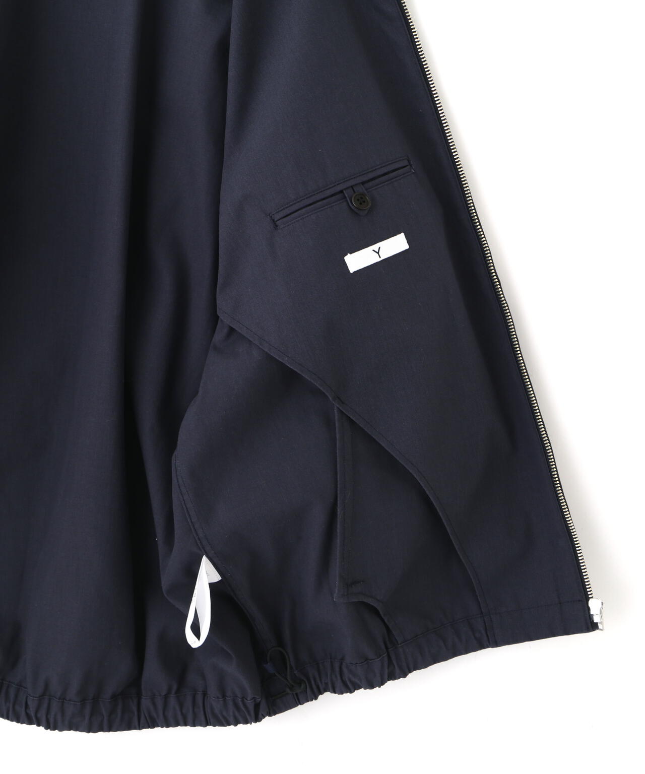 Y / ORGANIC COTTON / RECYCLE POLYESTER TWILL BLOUSON