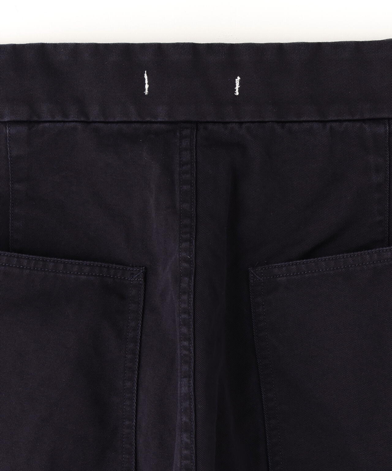 Y / ORGANIC COTTON CHINO ADJUSTER TROUSERS