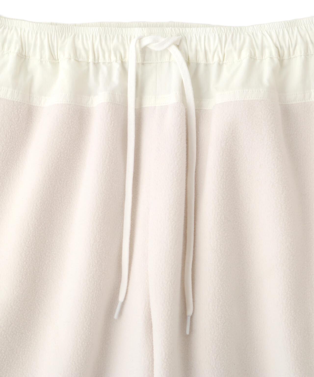 Y / RECYCLE NYLON MIX TAFFETA / RECYCLE POLYESTER FLEECE TROUSERS