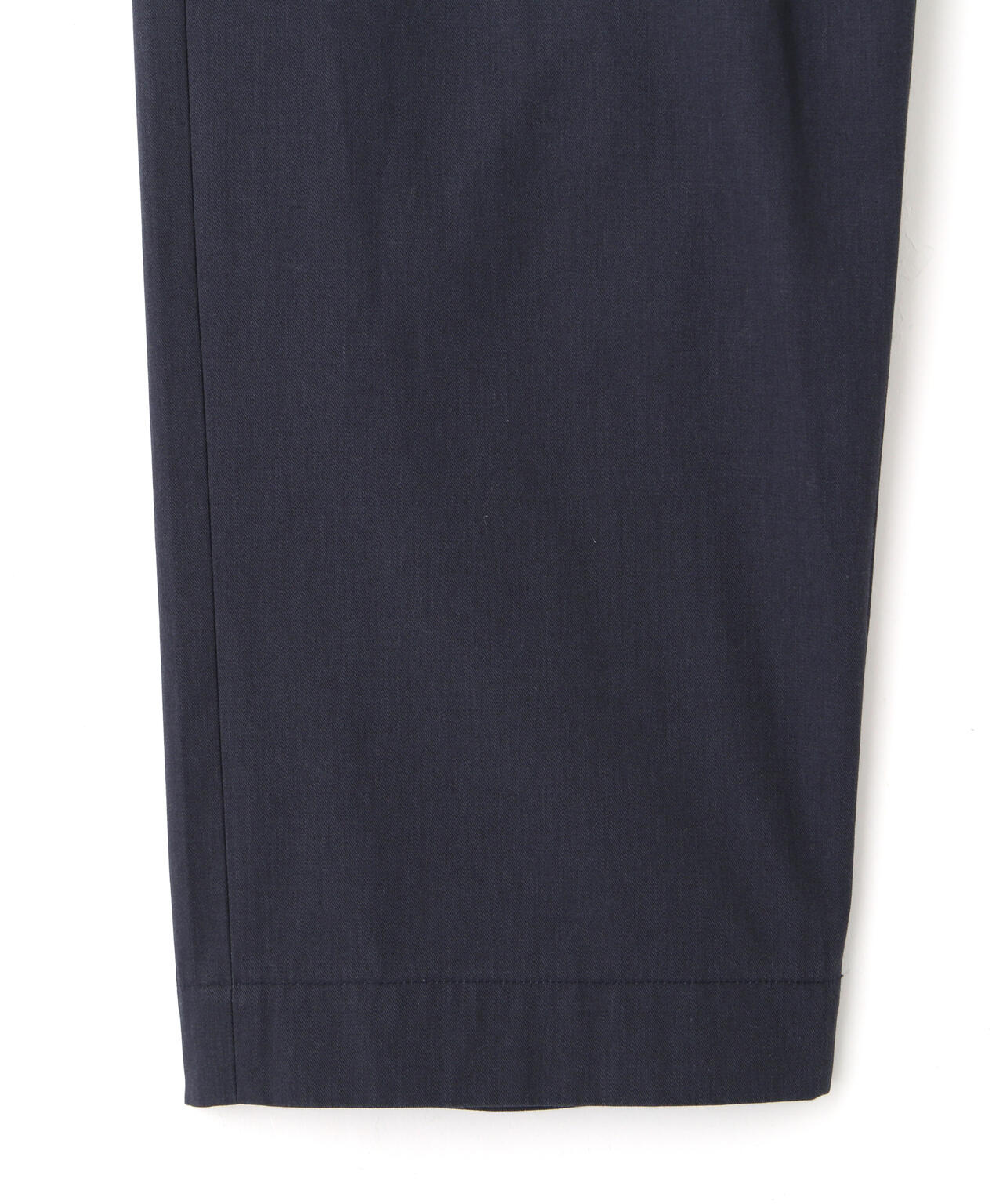 Y / ORGANIC COTTON / RECYCLE POLYESTER TWILL ADJUSTER TROUSERS