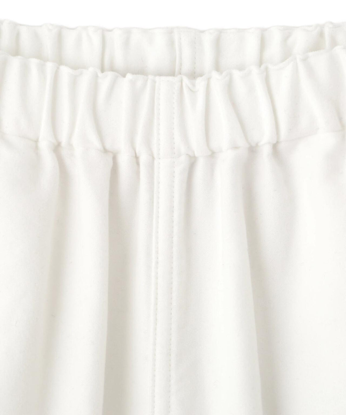 Y / ORGANIC COTTON SOFT MOLESKIN TAPERED EASY TROUSERS