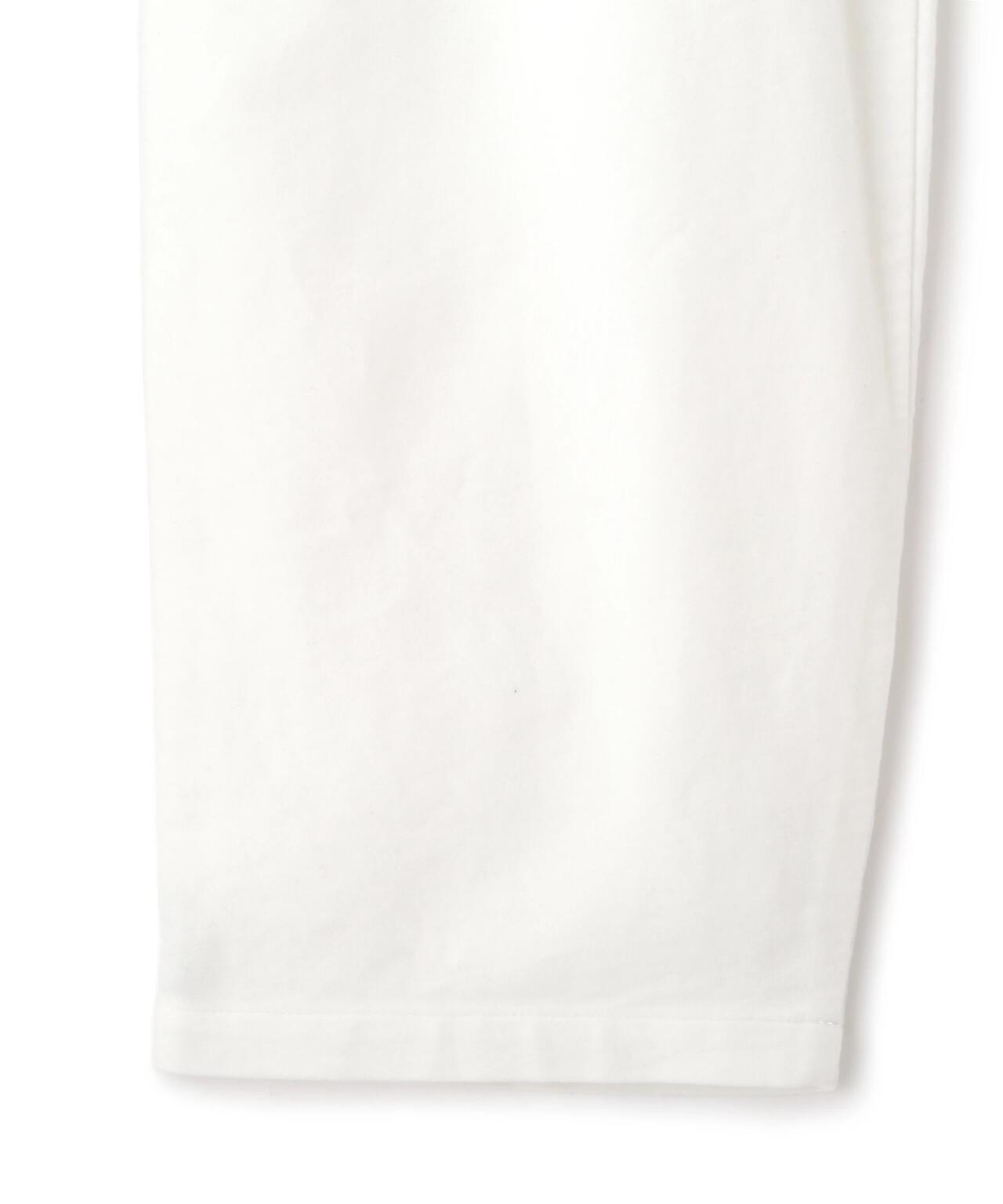 Y / ORGANIC COTTON SOFT MOLESKIN TAPERED EASY TROUSERS