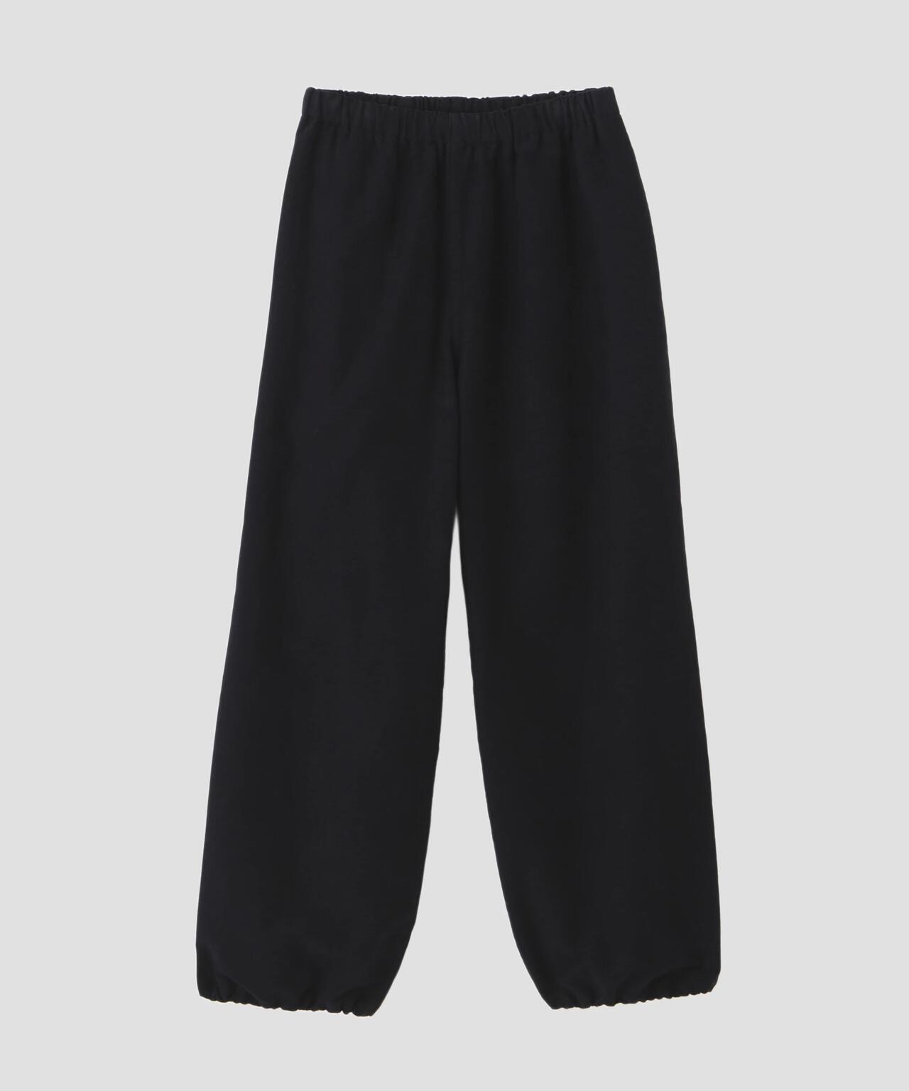 Y / ORGANIC COTTON SOFT MOLESKIN EASY TROUSERS