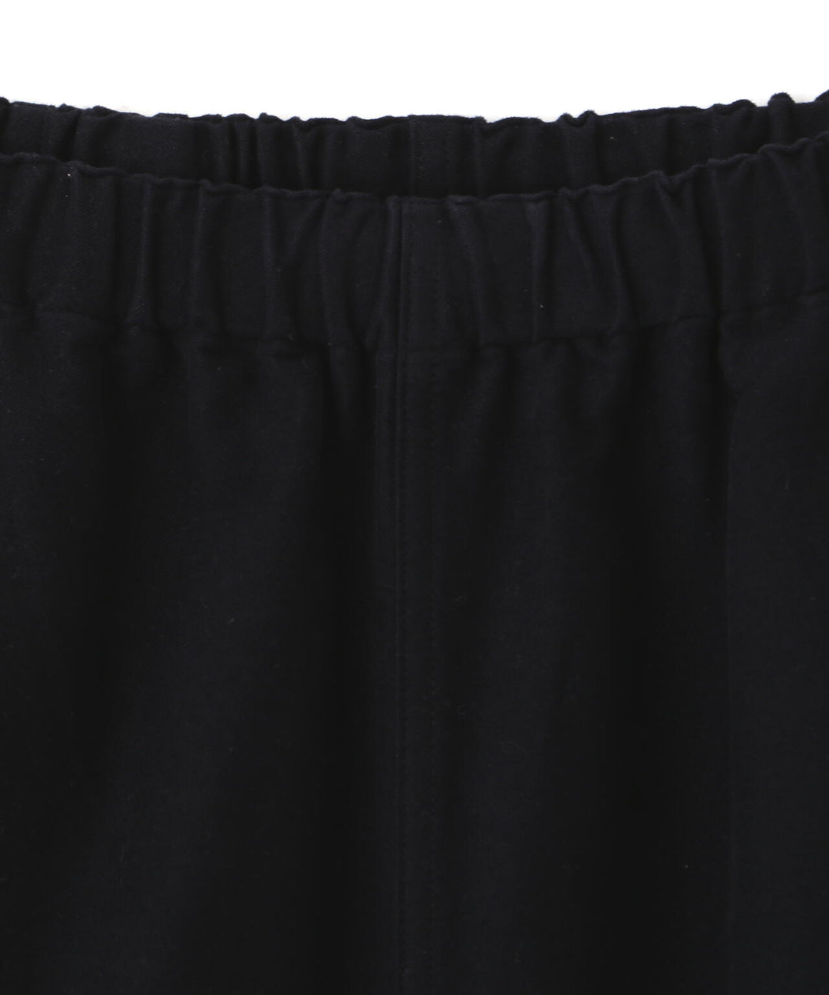 Y / ORGANIC COTTON SOFT MOLESKIN EASY TROUSERS