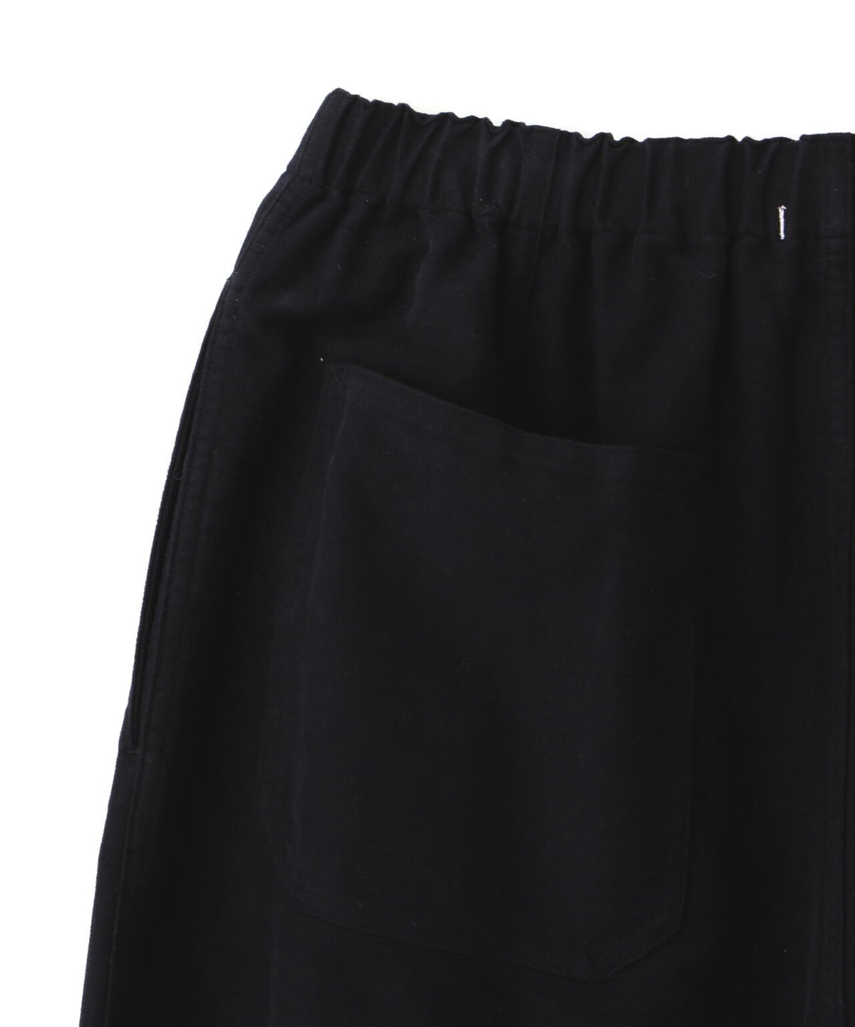 Y / ORGANIC COTTON SOFT MOLESKIN EASY TROUSERS