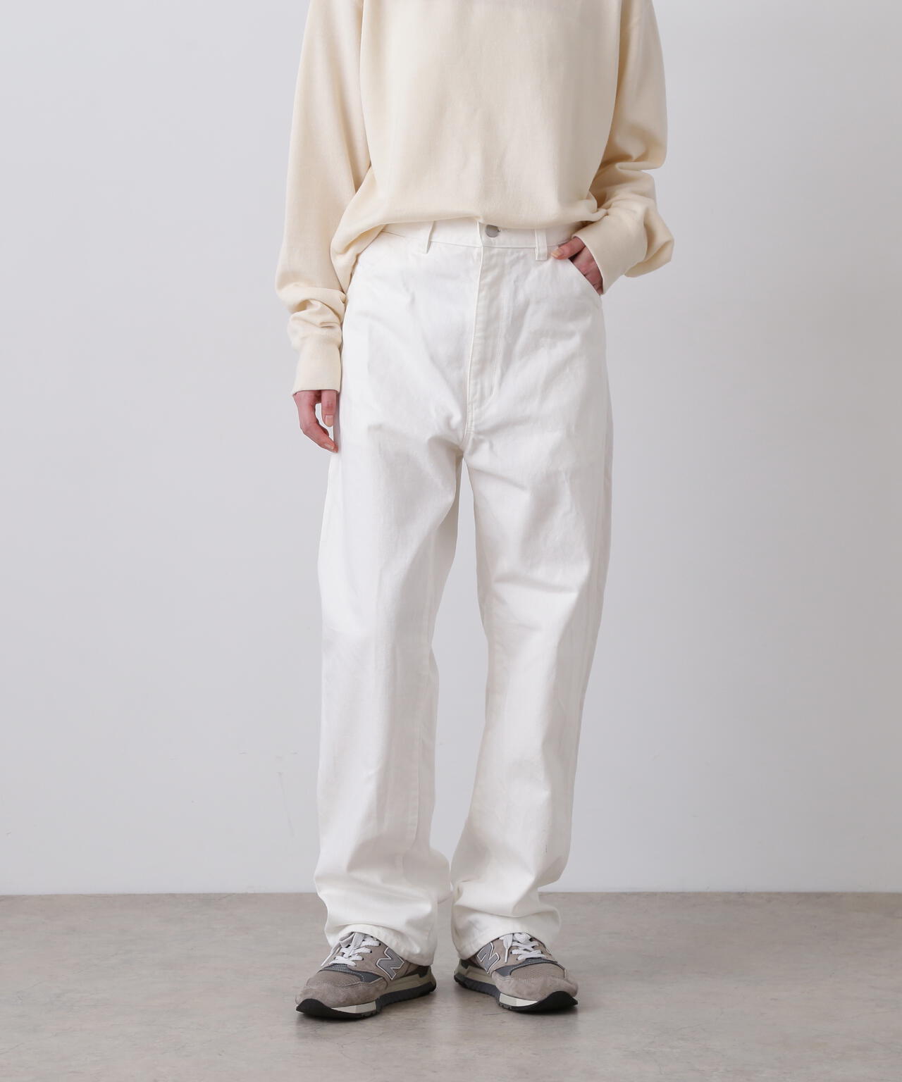 Y / 13oz ORGANIC COTTON DENIM PAINTER PANTS