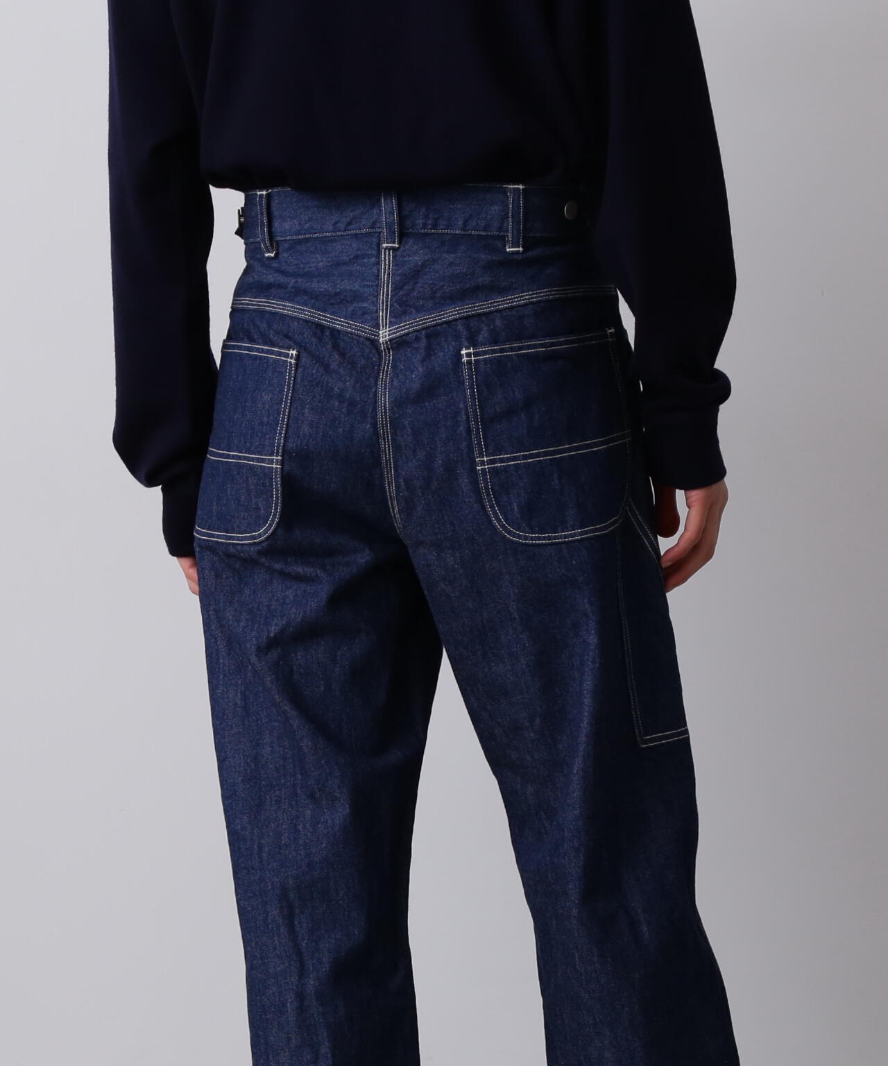 Y / 13oz ORGANIC COTTON DENIM PAINTER PANTS