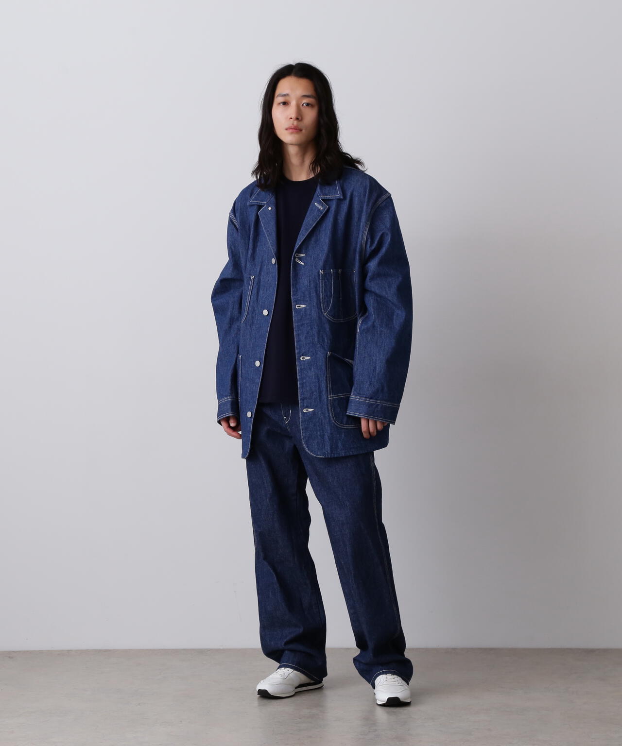 Y / 13oz ORGANIC COTTON DENIM PAINTER PANTS