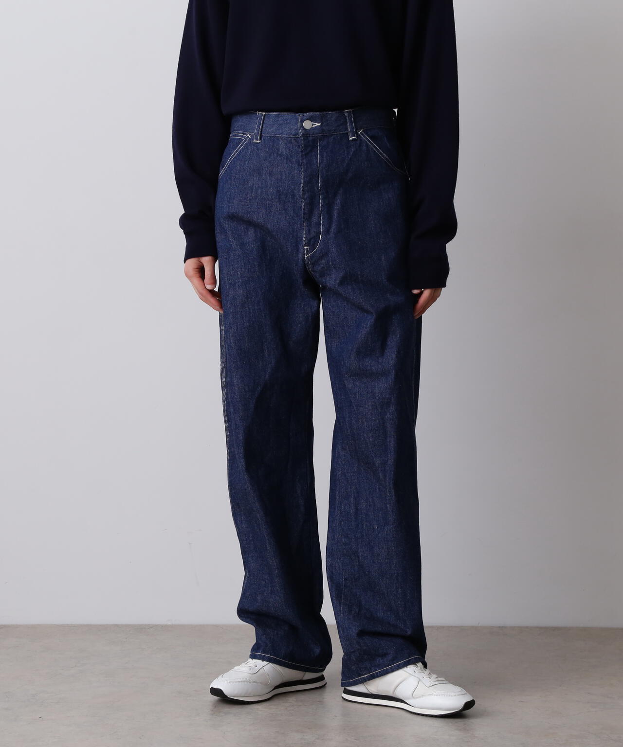 Y / 13oz ORGANIC COTTON DENIM PAINTER PANTS