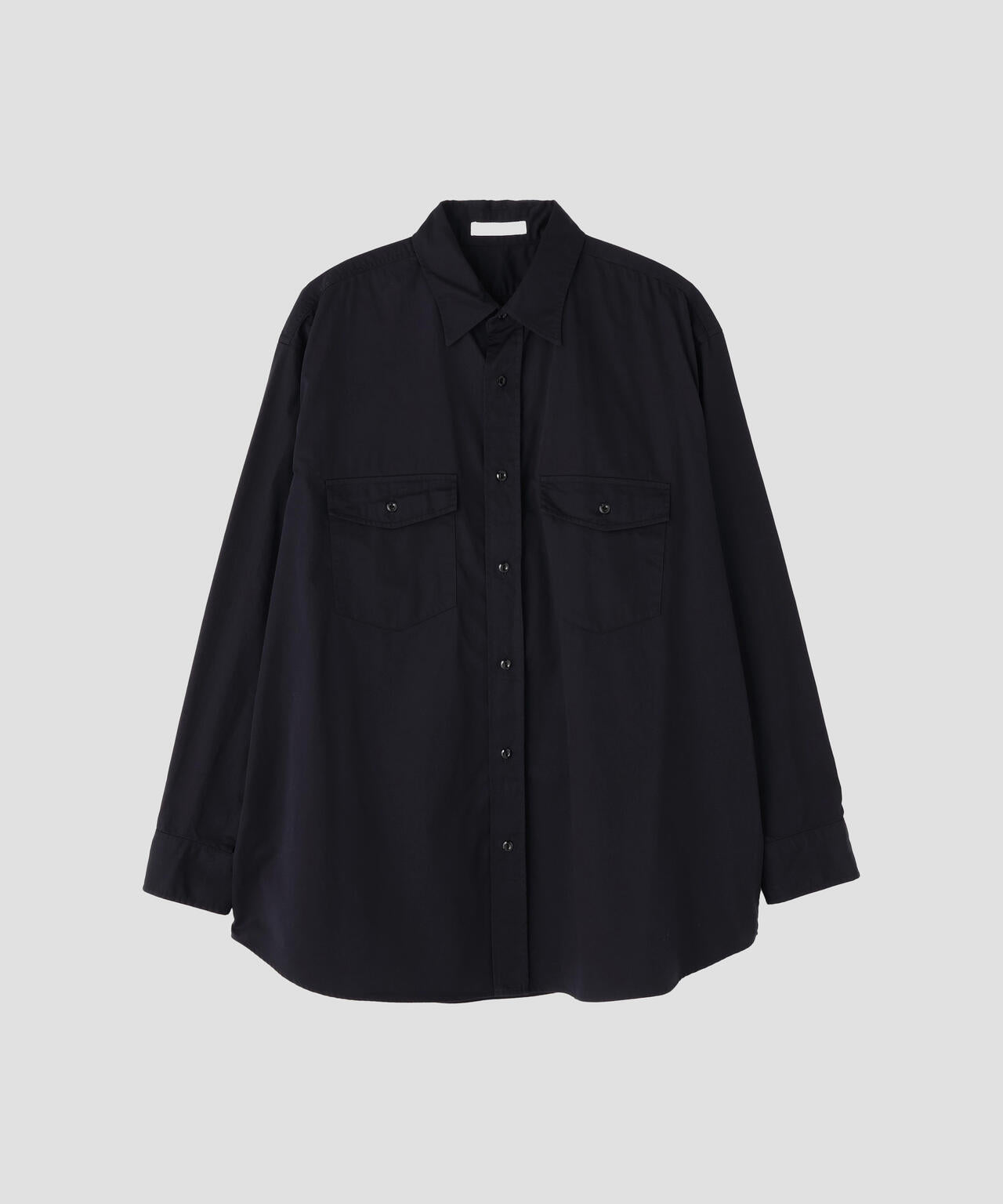 Y / ORGANIC COTTON HIGH DENSITY SATIN SHIRT