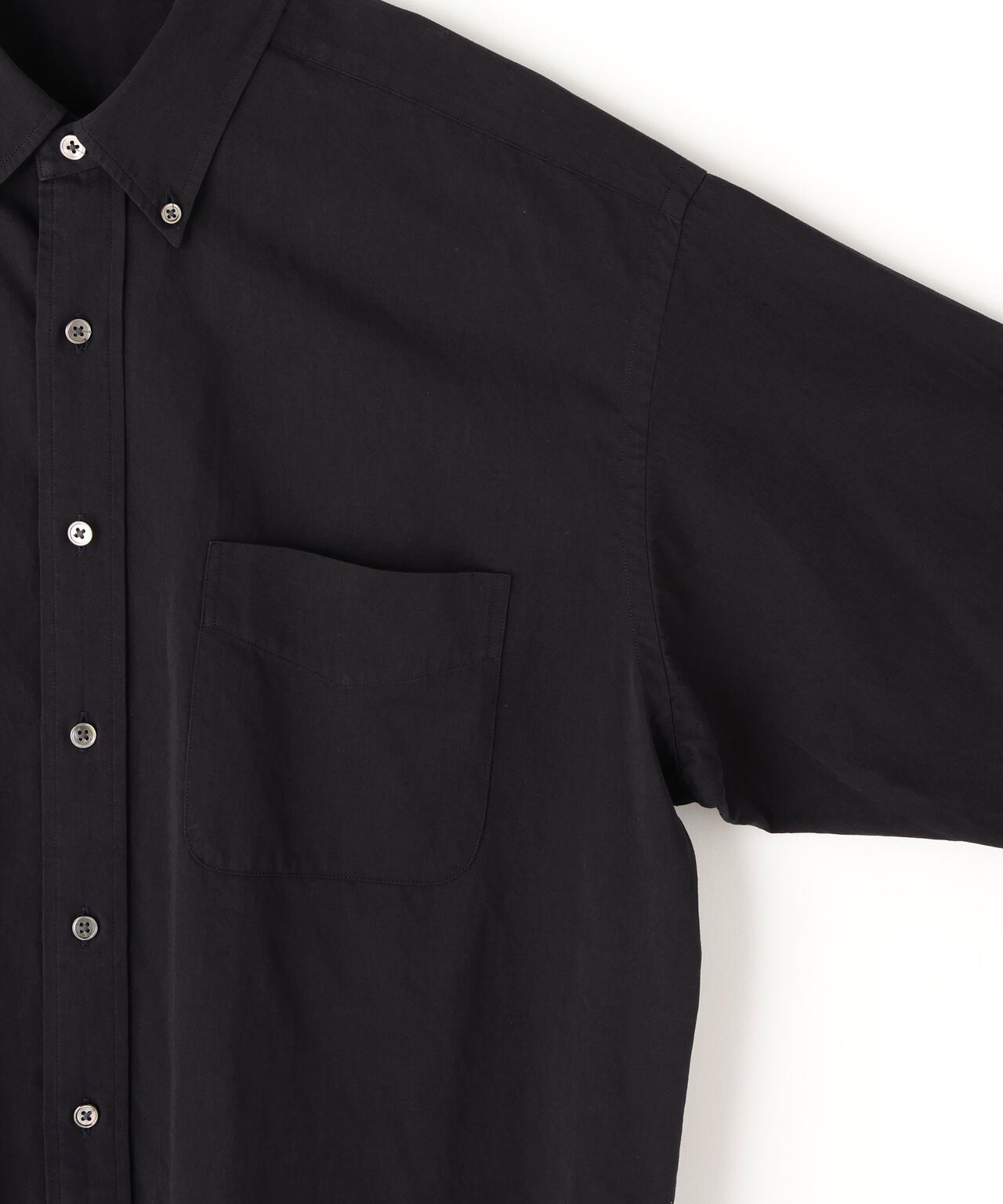 Y / ORGANIC COTTON WASHER SATIN SHIRT