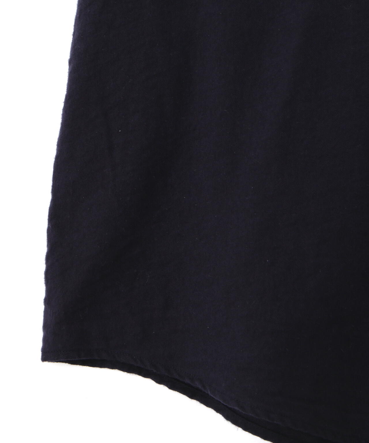 Y / BRUSHED ORGANIC COTTON TENCEL SNAP SHIRT