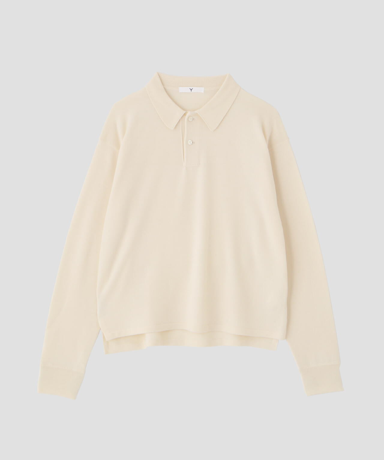Y / NONMULESING WOOL KN POLO