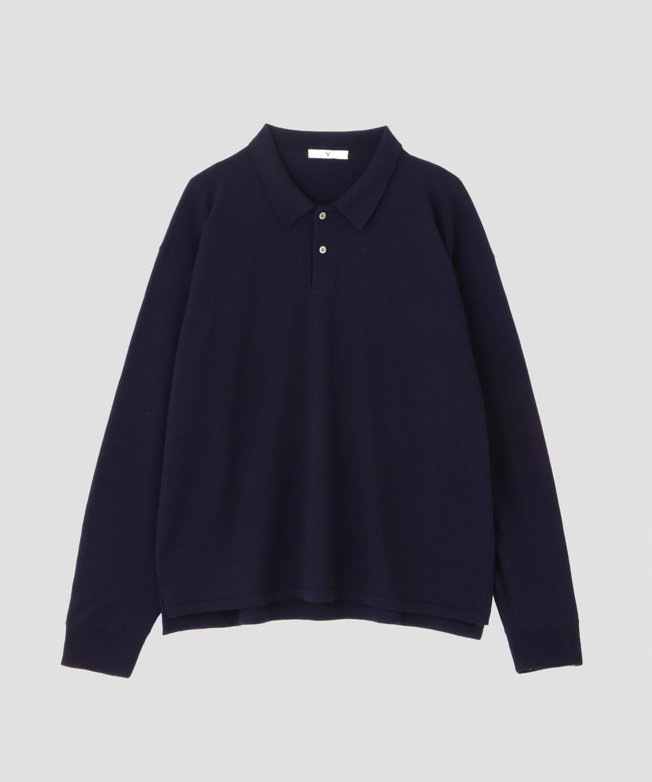 Y / NONMULESING WOOL KN POLO