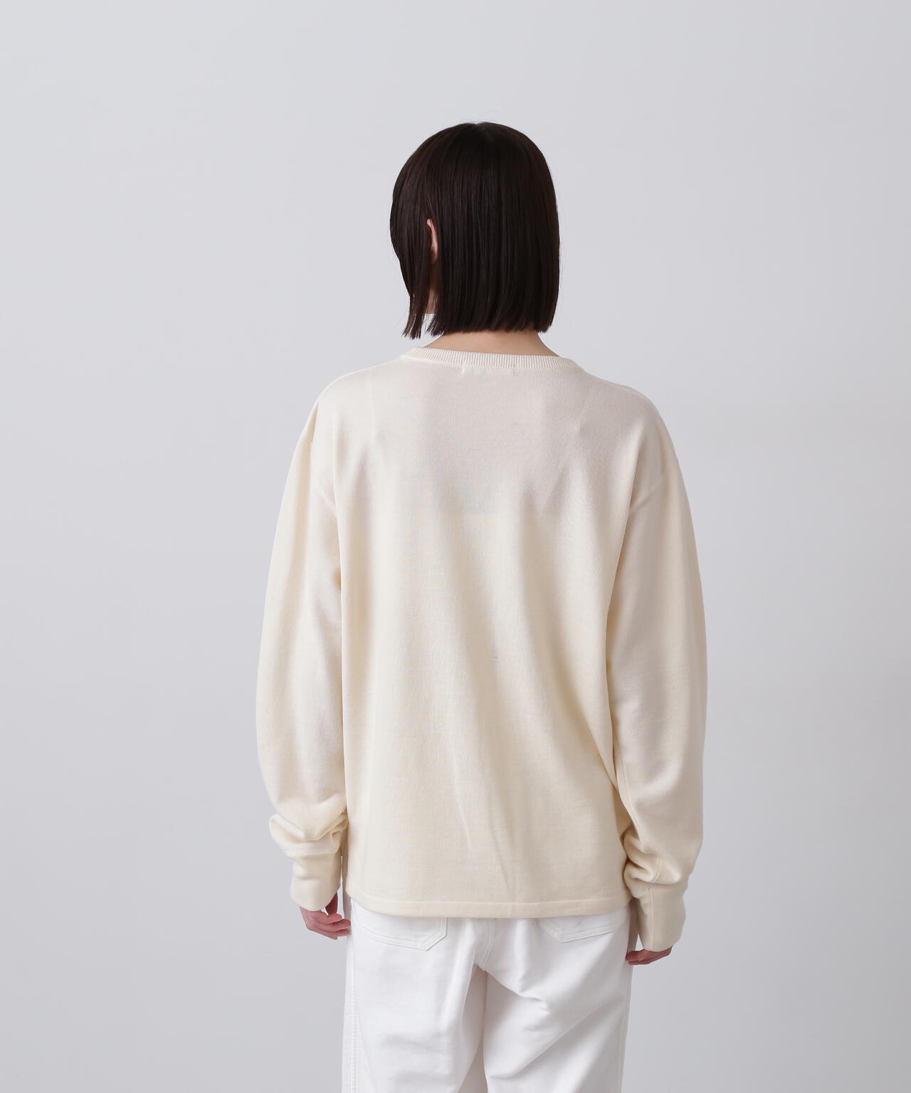 Y / NONMULESING WOOL KN PULL OVER