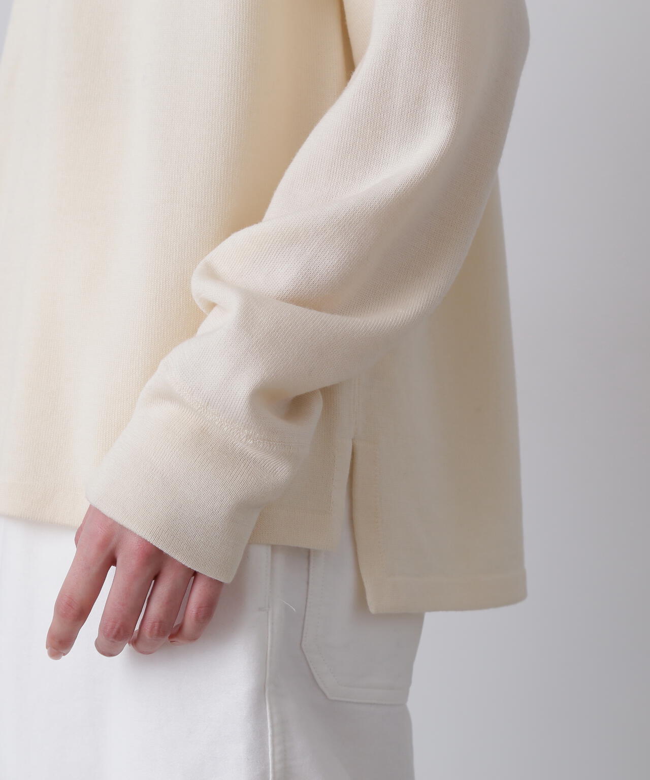 Y / NONMULESING WOOL KN PULL OVER