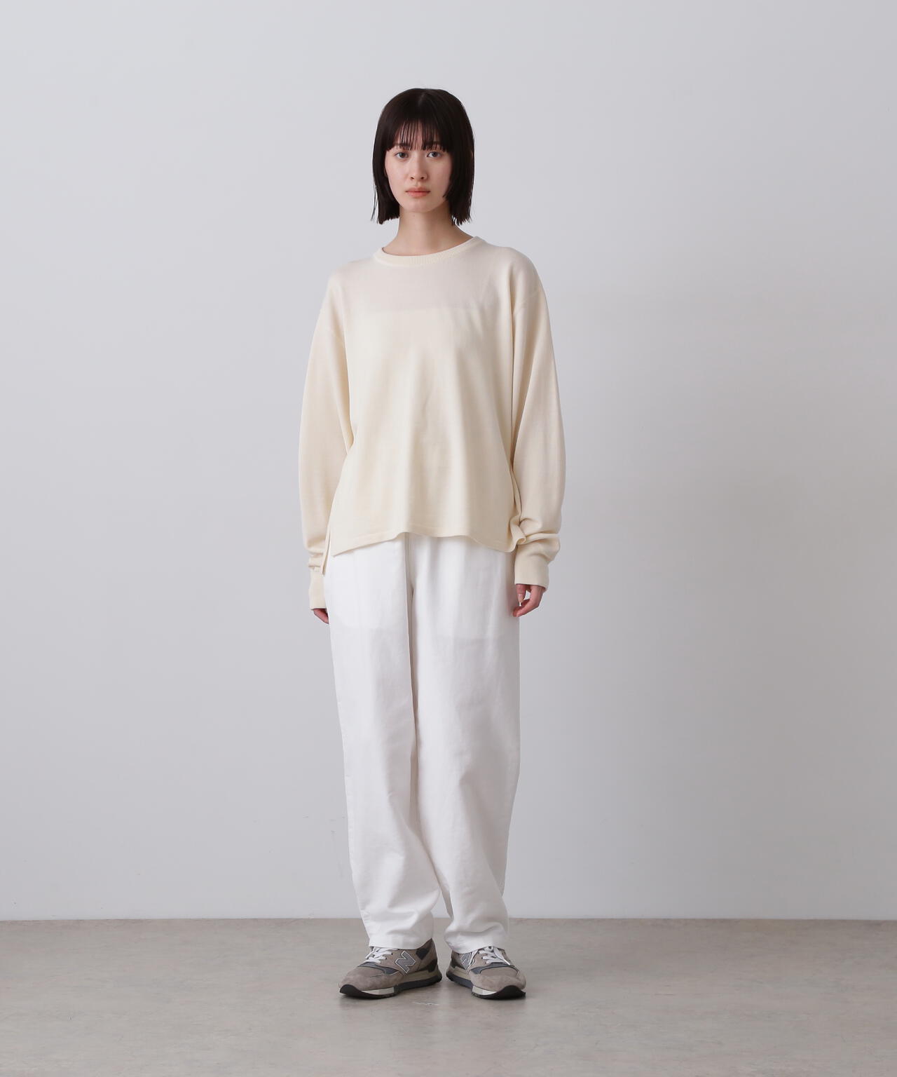 Y / NONMULESING WOOL KN PULL OVER