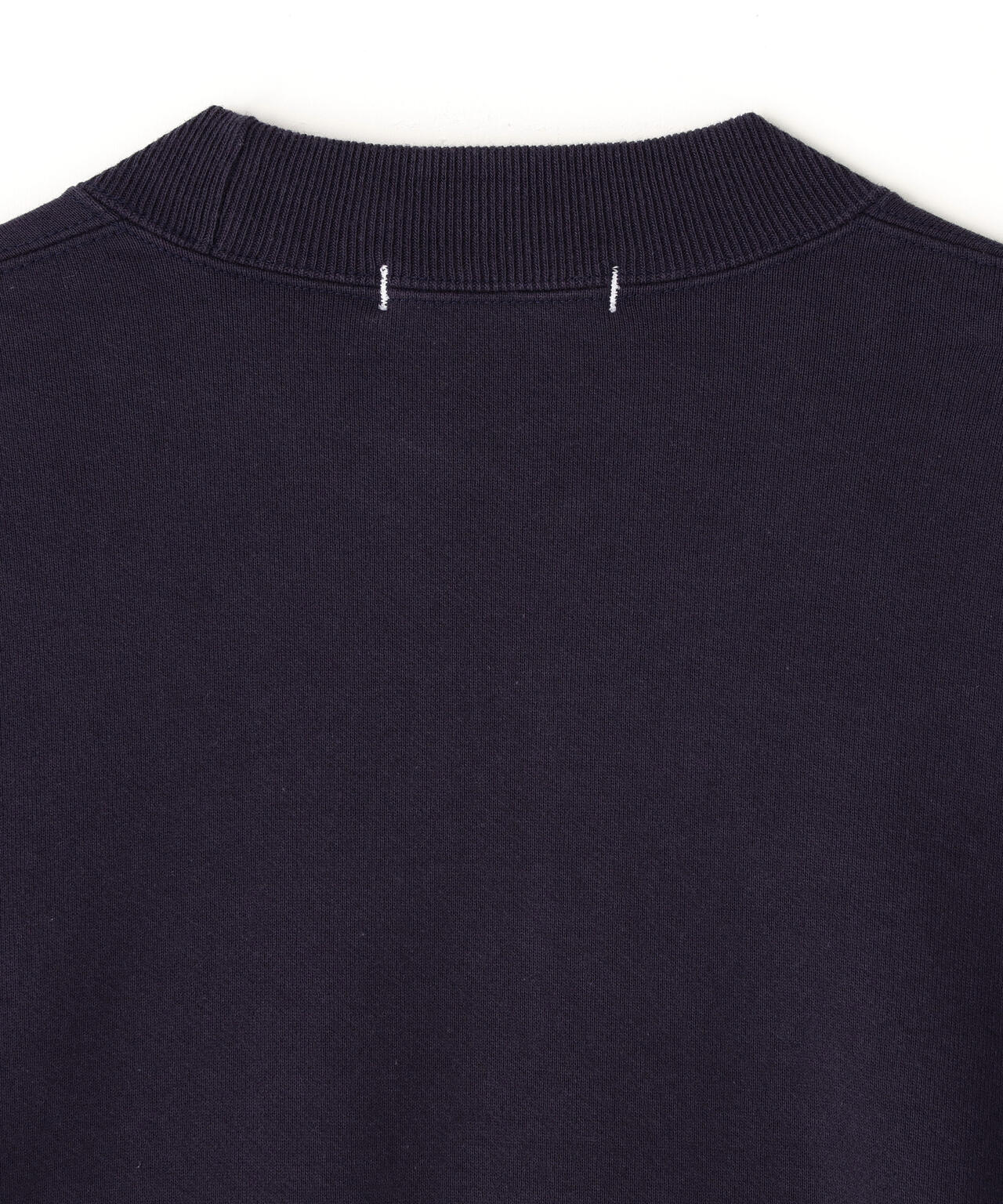 Y / ORGANIC COTTON BLEND HEAVY WEIGHT FLEECE CREW NECK