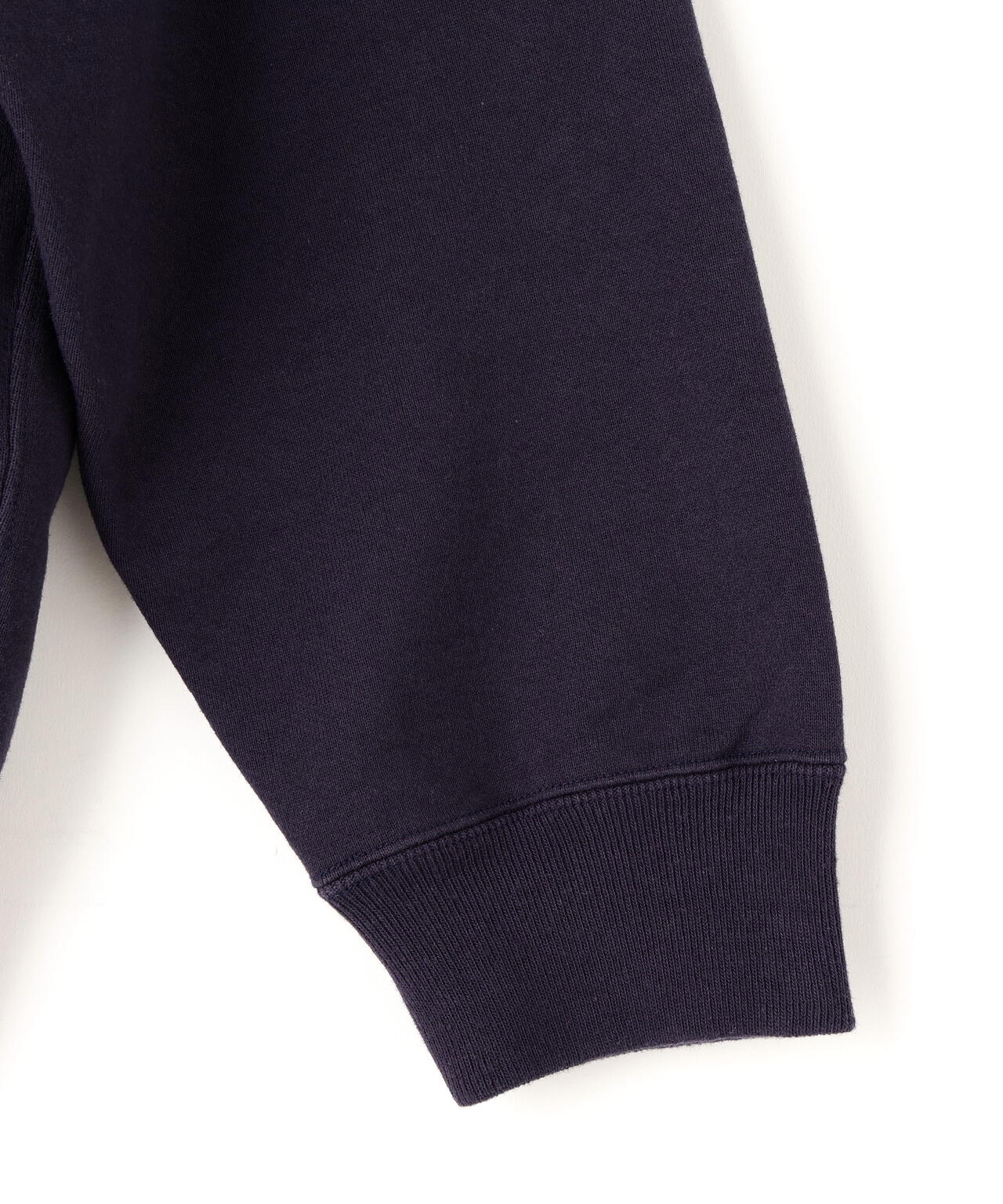 Y / ORGANIC COTTON BLEND HEAVY WEIGHT FLEECE CREW NECK