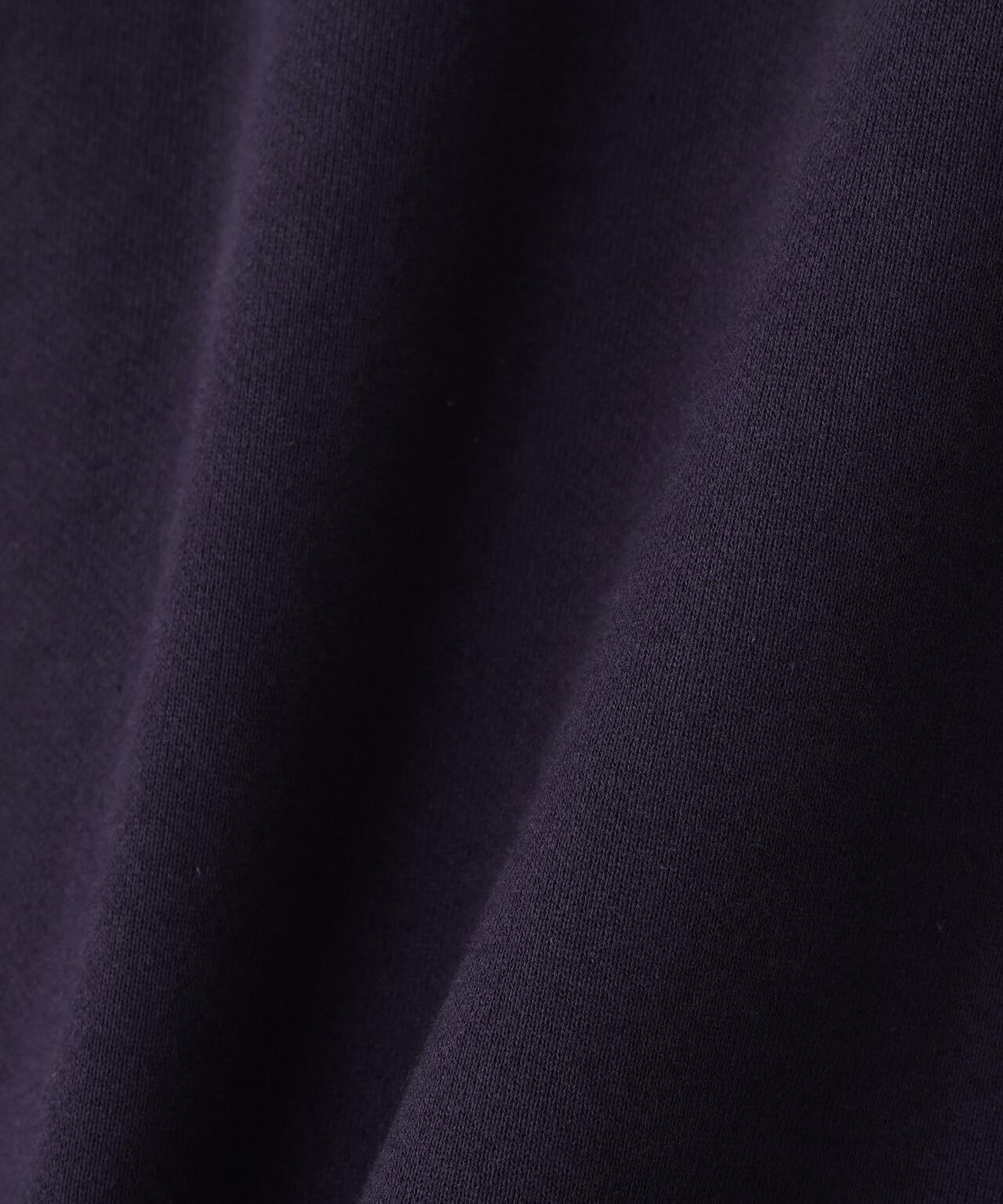 Y / ORGANIC COTTON BLEND HEAVY WEIGHT FLEECE CREW NECK