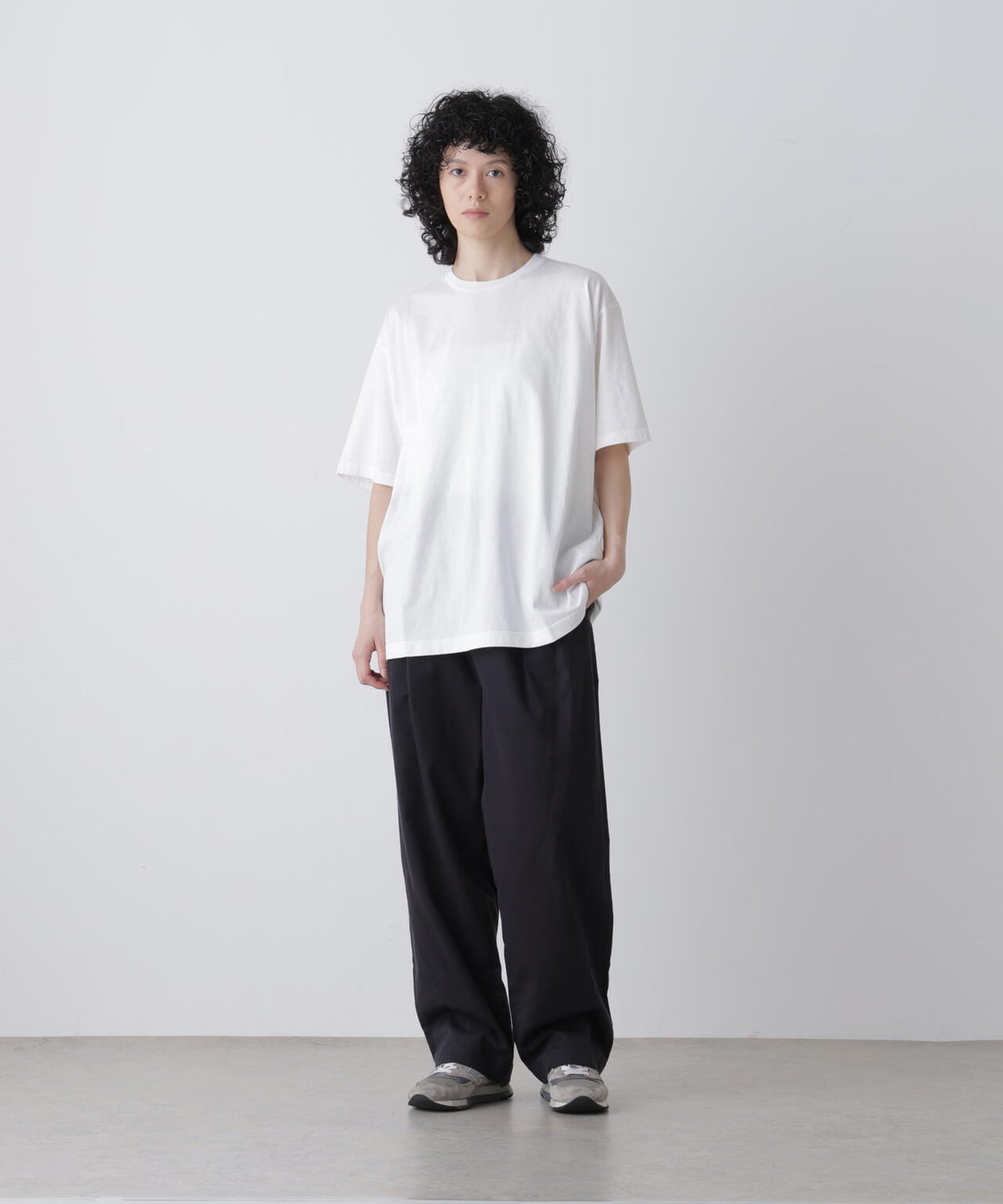 Y / ORGANIC COTTON JERSEY SHORT SLEEVE T‐SHIRT