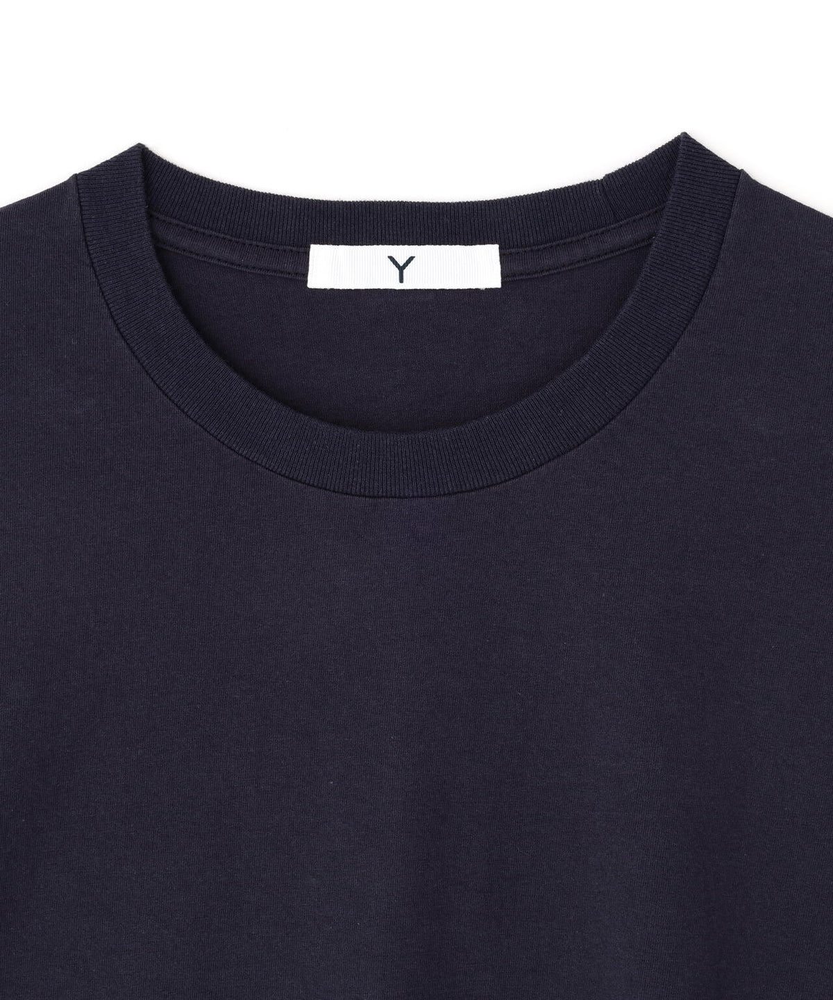 Y / ORGANIC COTTON JERSEY SHORT SLEEVE T‐SHIRT