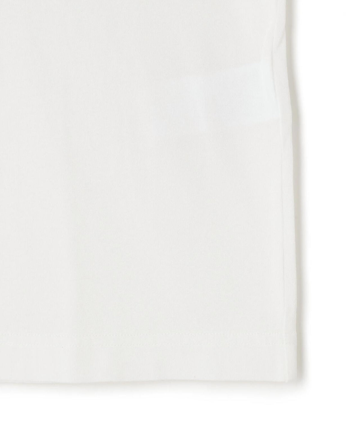 Y / ORGANIC COTTON JERSEY LONG SLEEVE T‐SHIRT