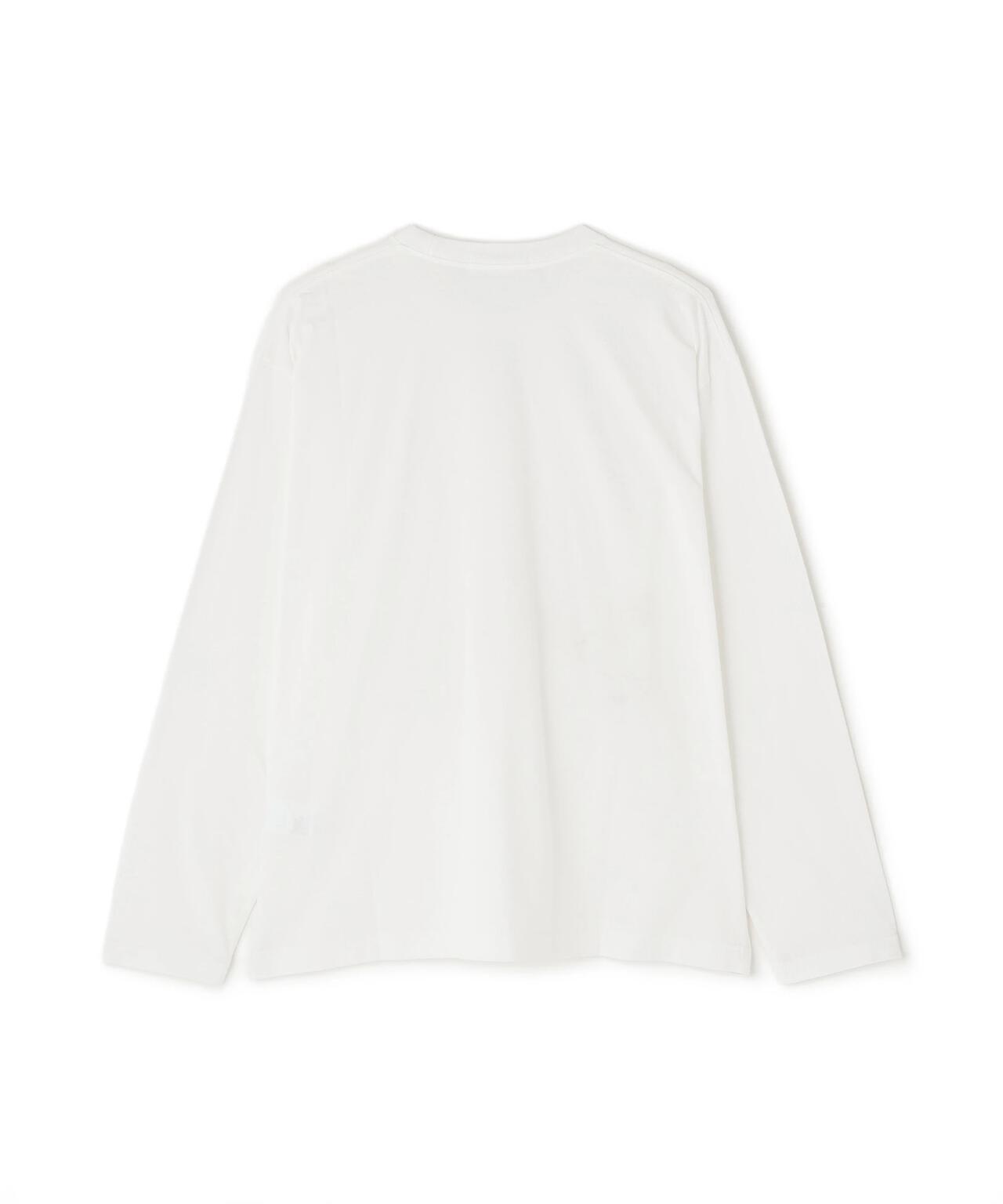 Y / ORGANIC COTTON JERSEY LONG SLEEVE T‐SHIRT