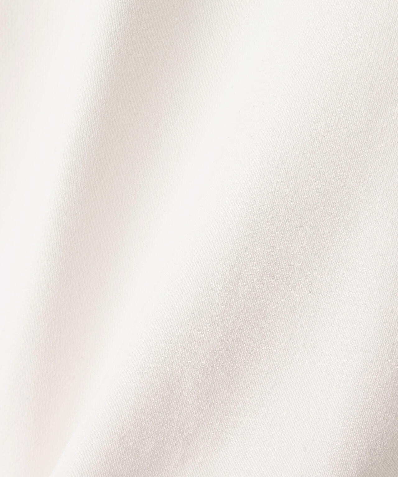 Y / ORGANIC COTTON BLEND HEAVY WEIGHT FLEECE HALF ZIP