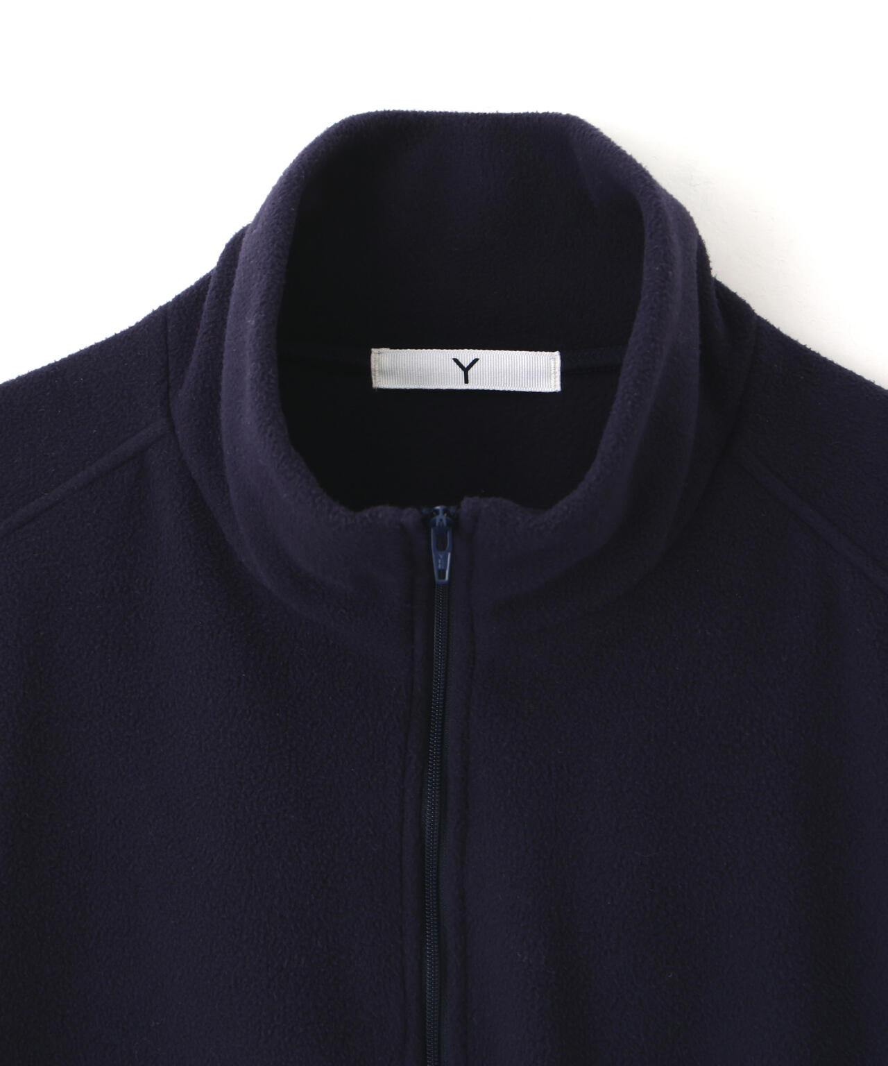 Y / RECYCLE POLYESTER FLEECE HALF ZIP PULL OVER