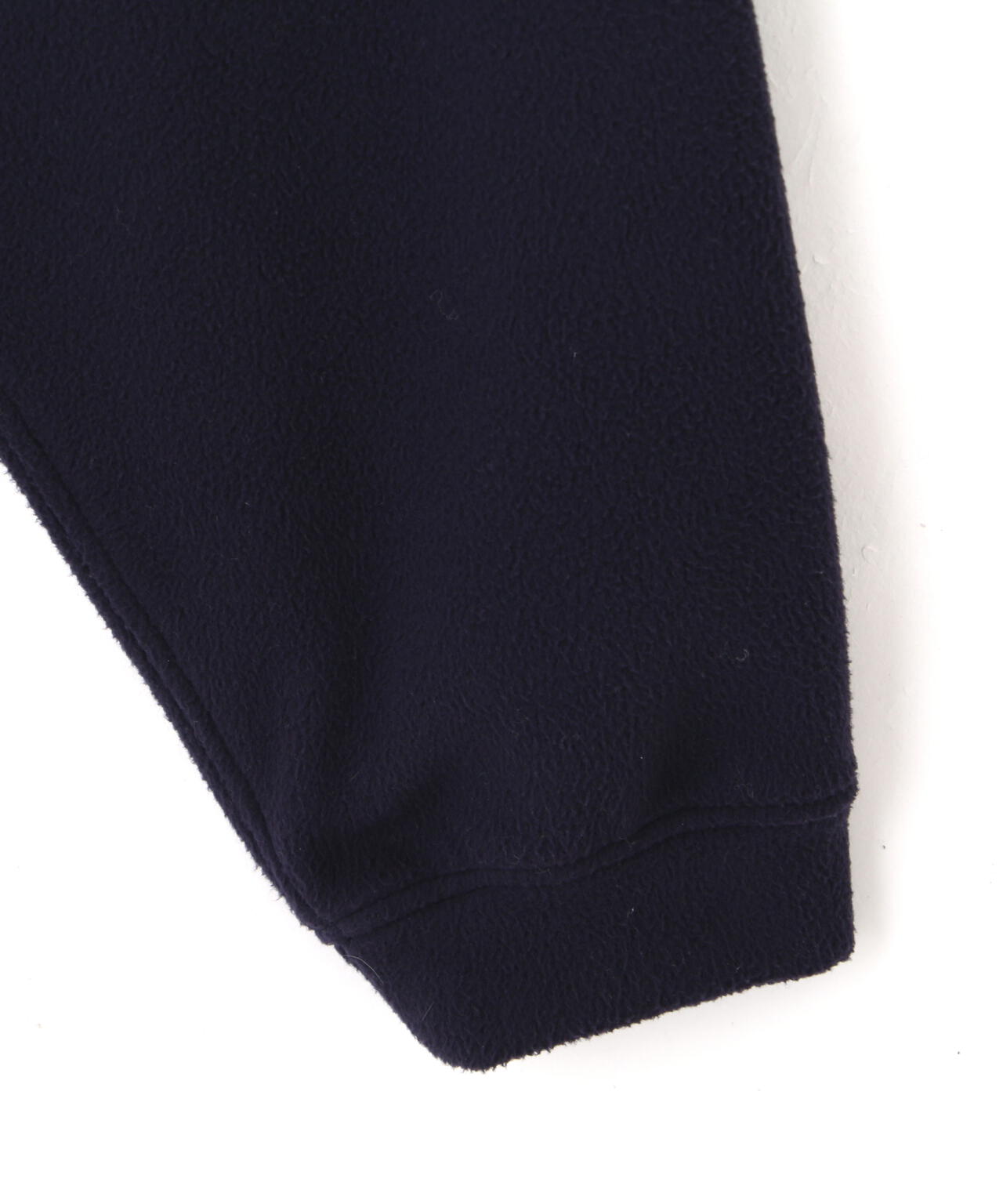 Y / RECYCLE POLYESTER FLEECE HALF ZIP PULL OVER