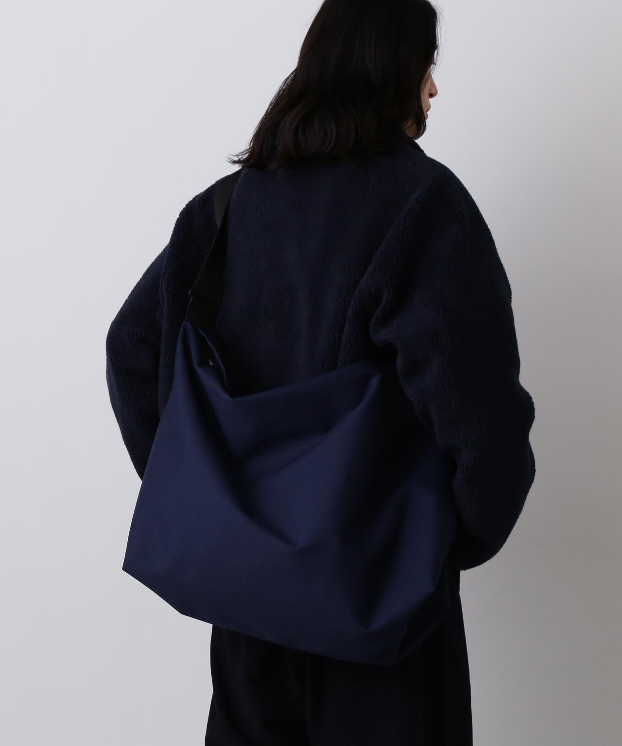 Y / CORDURA ECOMADE CANVAS SHOULDER BAG L