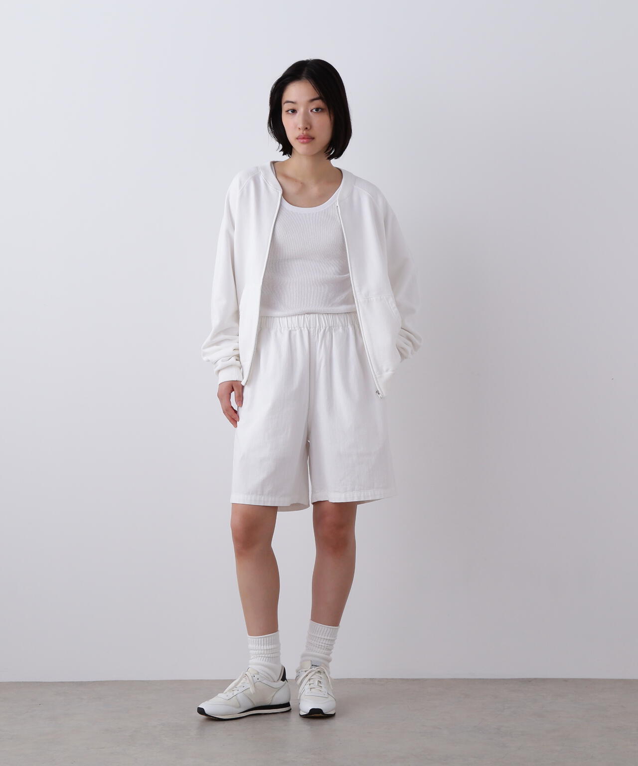 Y / ORGANIC COTTON LIGHT DENIM SHORTS