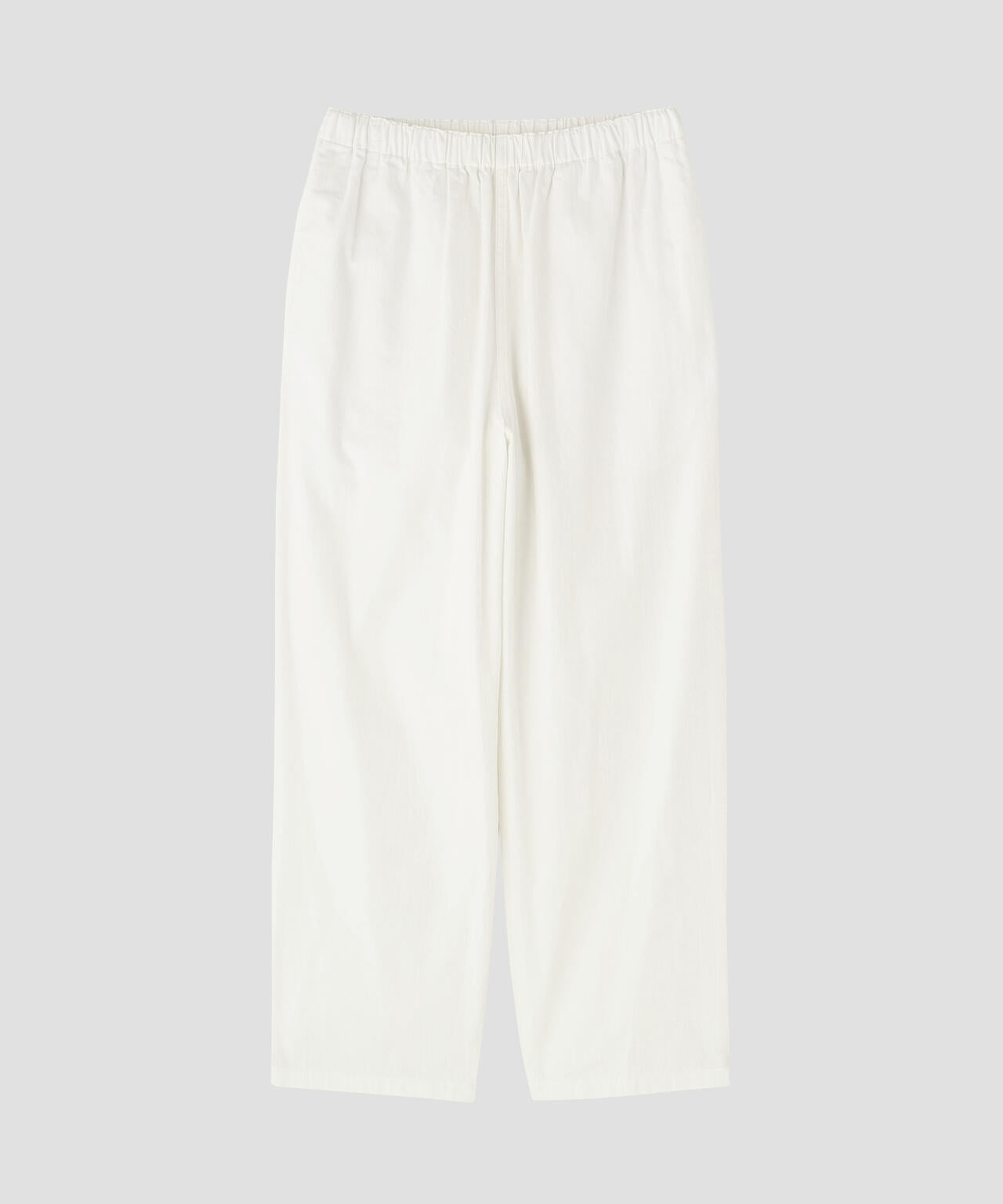 Y / ORGANIC COTTON LIGHT DENIM TROUSERS