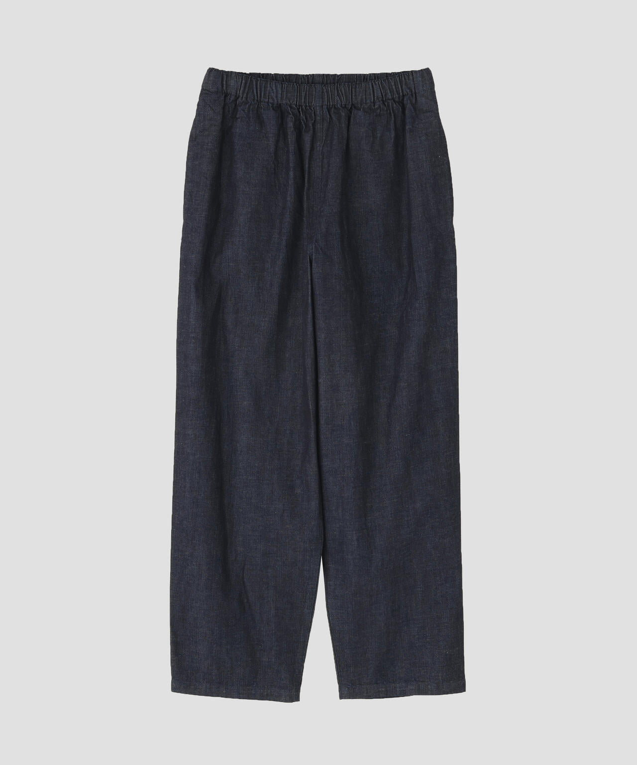 Y / ORGANIC COTTON LIGHT DENIM TROUSERS