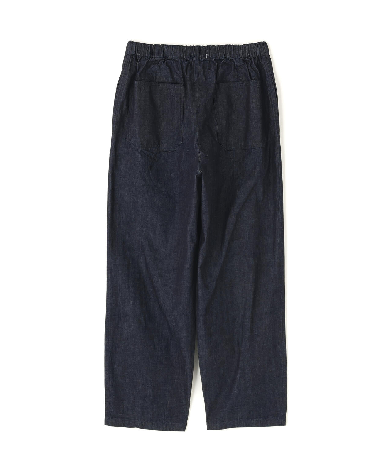 Y / ORGANIC COTTON LIGHT DENIM TROUSERS
