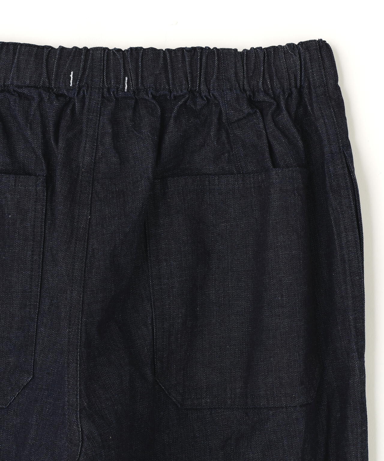 Y / ORGANIC COTTON LIGHT DENIM TROUSERS