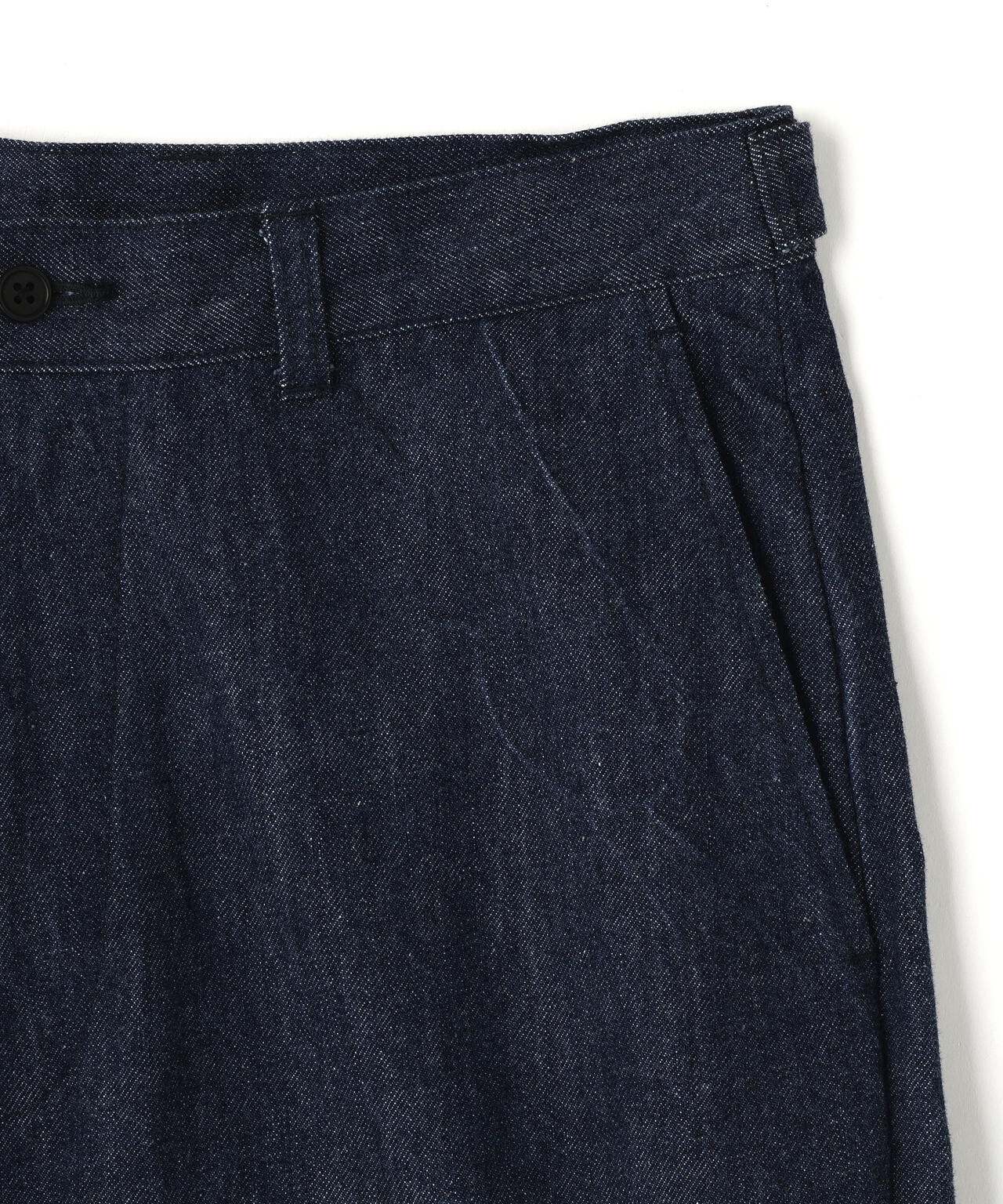 Y / 13oz ORGANIC COTTON DENIM ADJUSTER TROUSER
