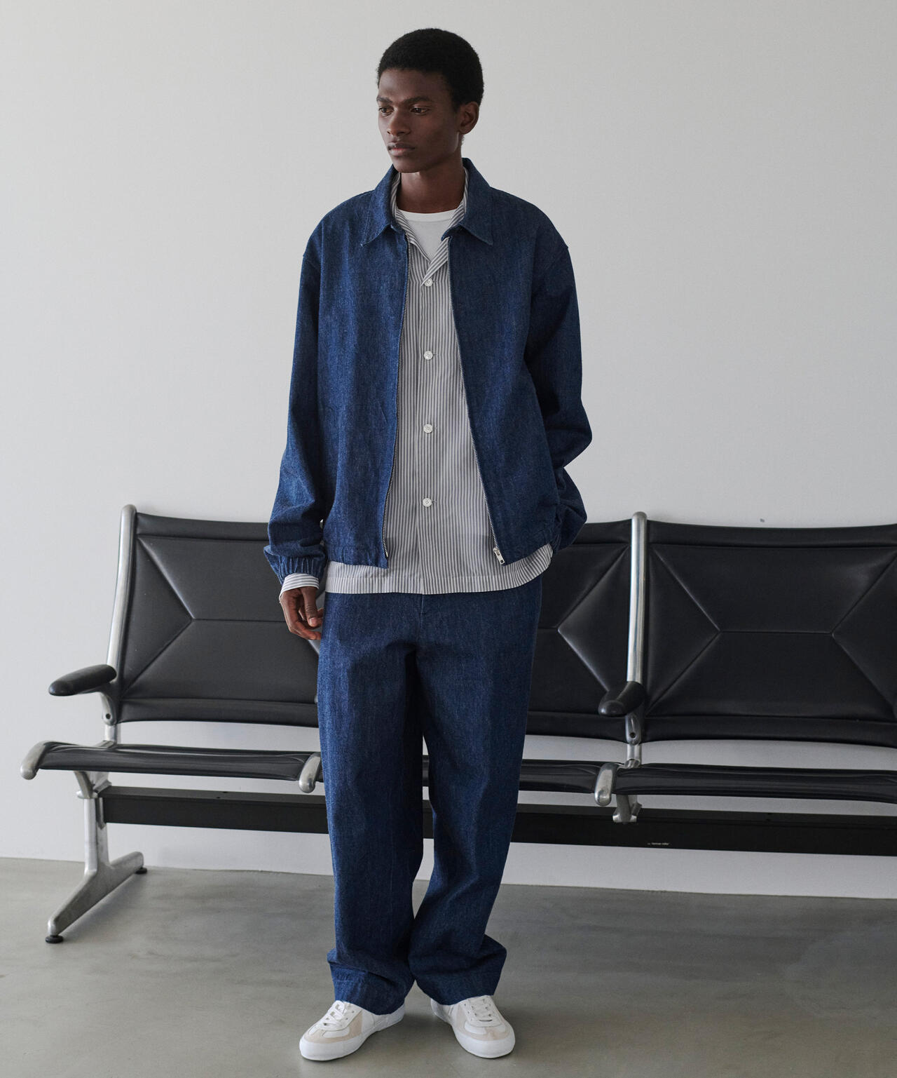 Y / 13oz ORGANIC COTTON DENIM ADJUSTER TROUSER