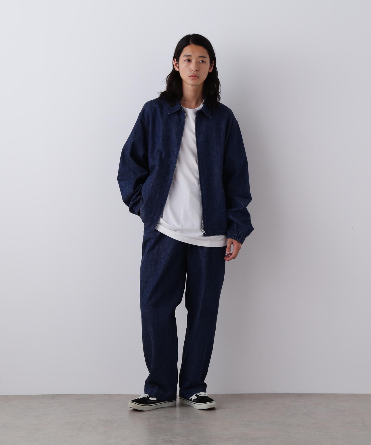 Y / 13oz ORGANIC COTTON DENIM ADJUSTER TROUSER