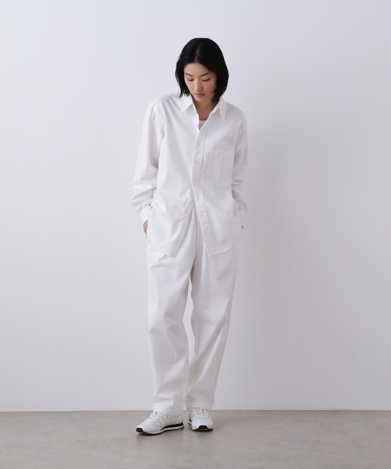 Y / ORGANIC COTTON LIGHT DENIM SHIRT
