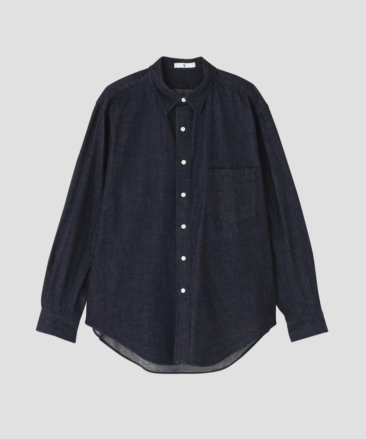 Y / ORGANIC COTTON LIGHT DENIM SHIRT