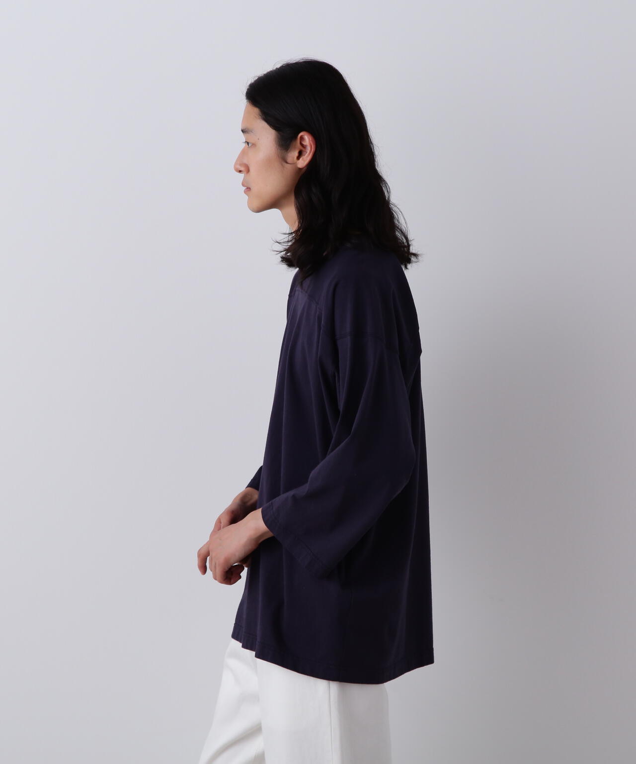 Y / ORGANIC COTTON JERSEY FOOTBALL T-SHIRT