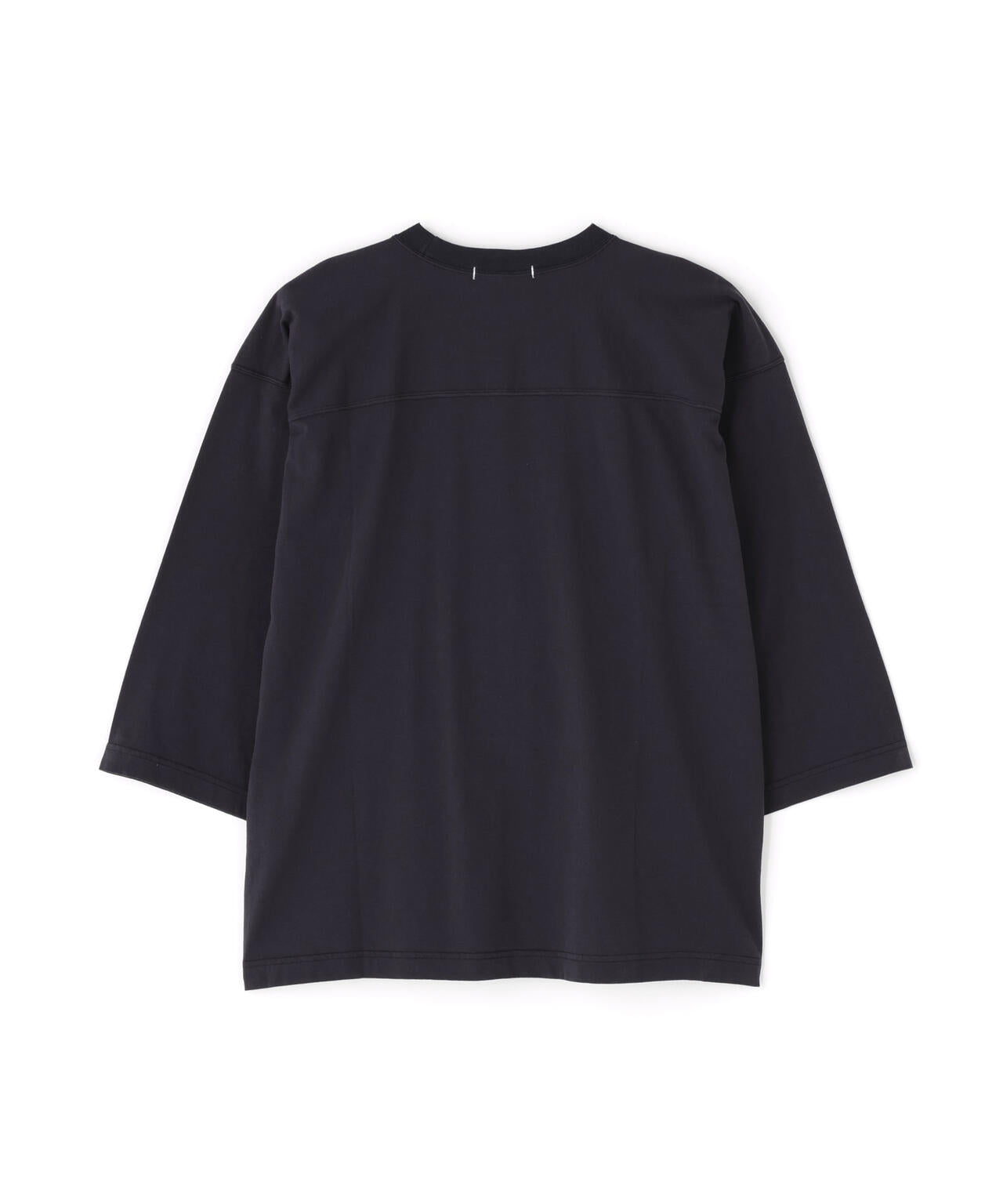 Y / ORGANIC COTTON JERSEY FOOTBALL T-SHIRT