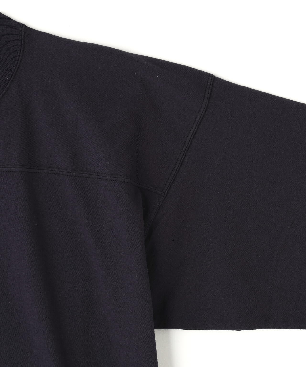 Y / ORGANIC COTTON JERSEY FOOTBALL T-SHIRT