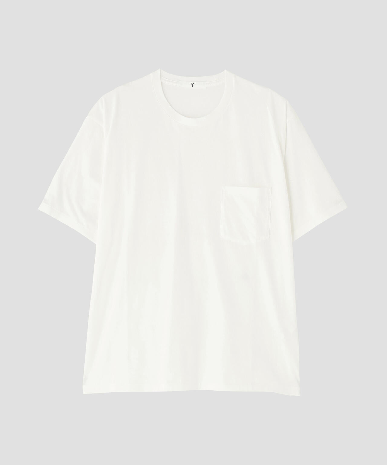 Y / SOFT ORGANIC COTTON JERSEY SHORT SLEEVE T-SHIRT
