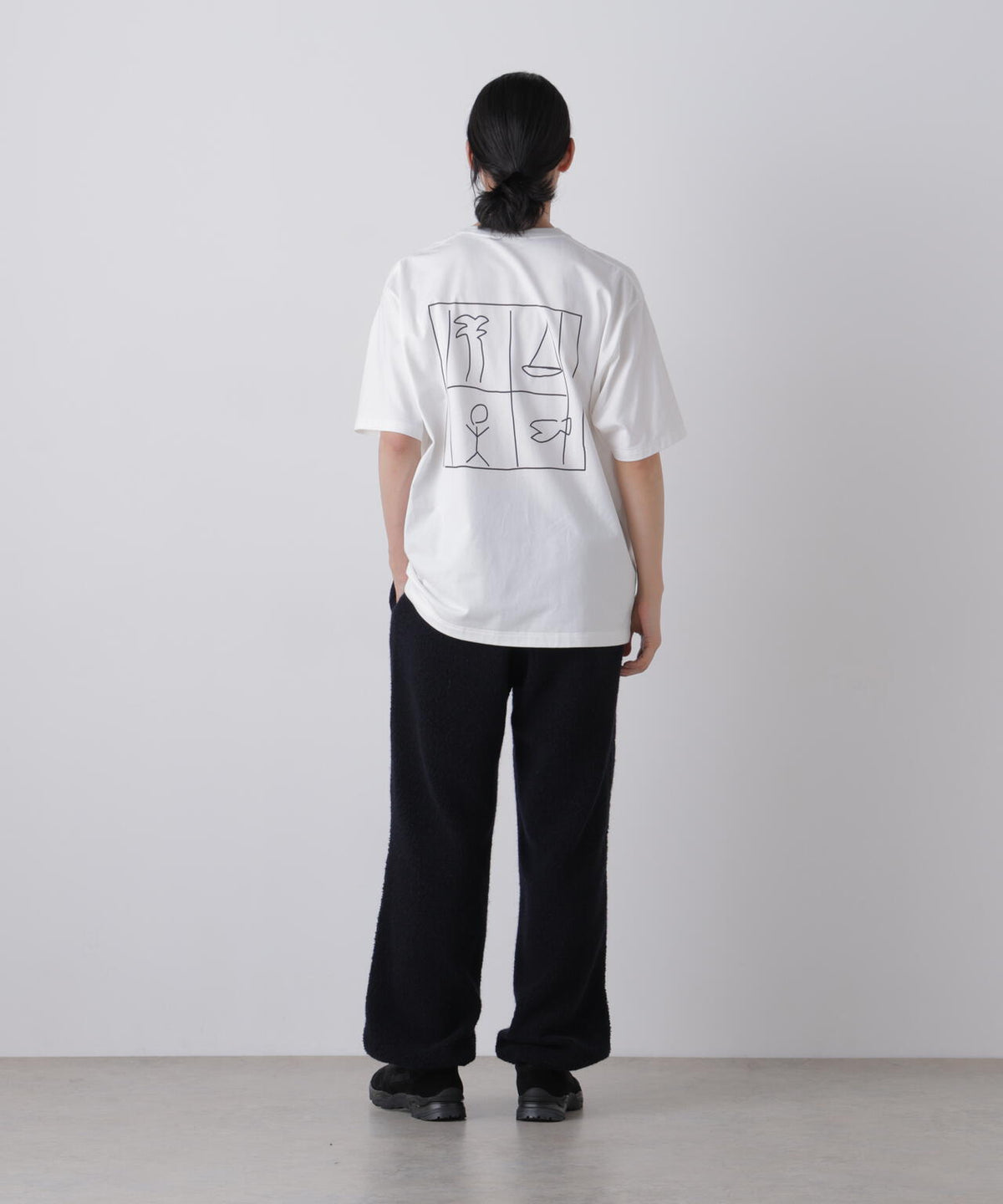 181cm C:84 W:70 H:91 着用サイズ L